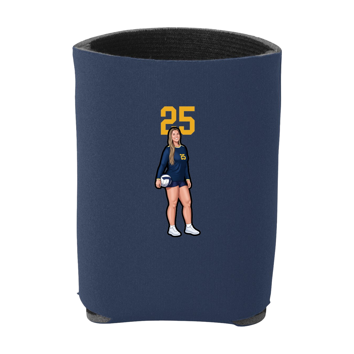 Can Holder — Number Top in Navy