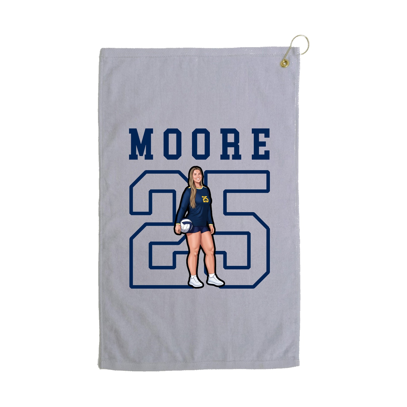 Golf Towel — Shirsey in Grey