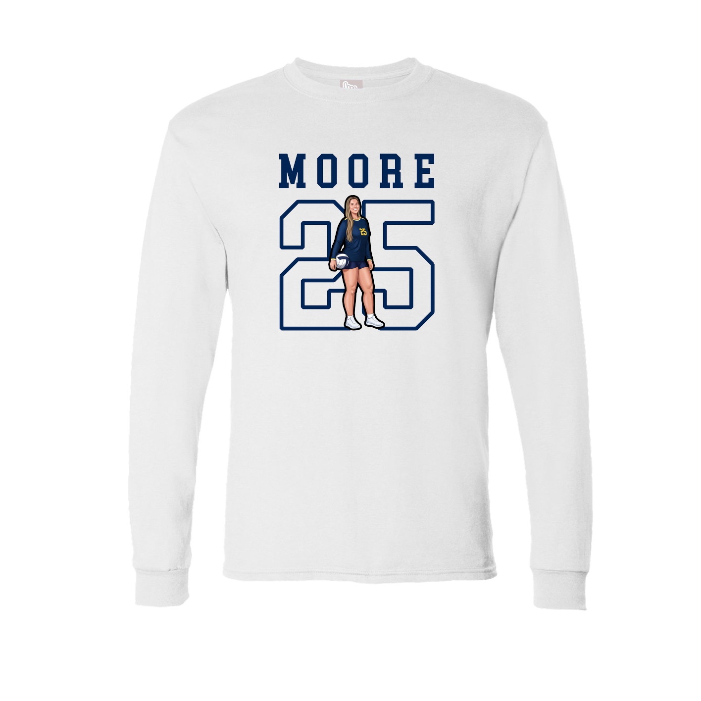 Long Sleeve Tee — Shirsey in White