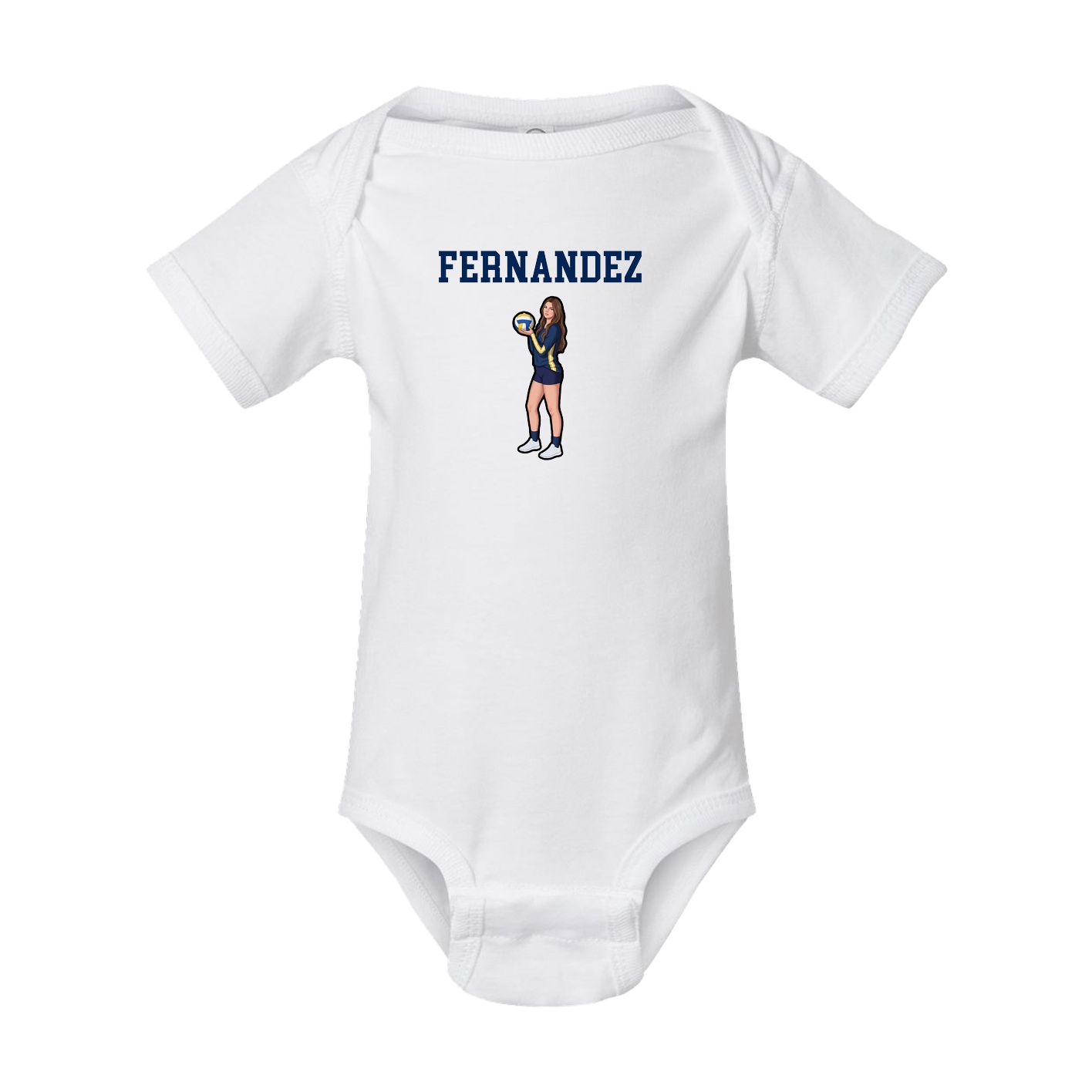 Baby Onesie — Shirsey in White