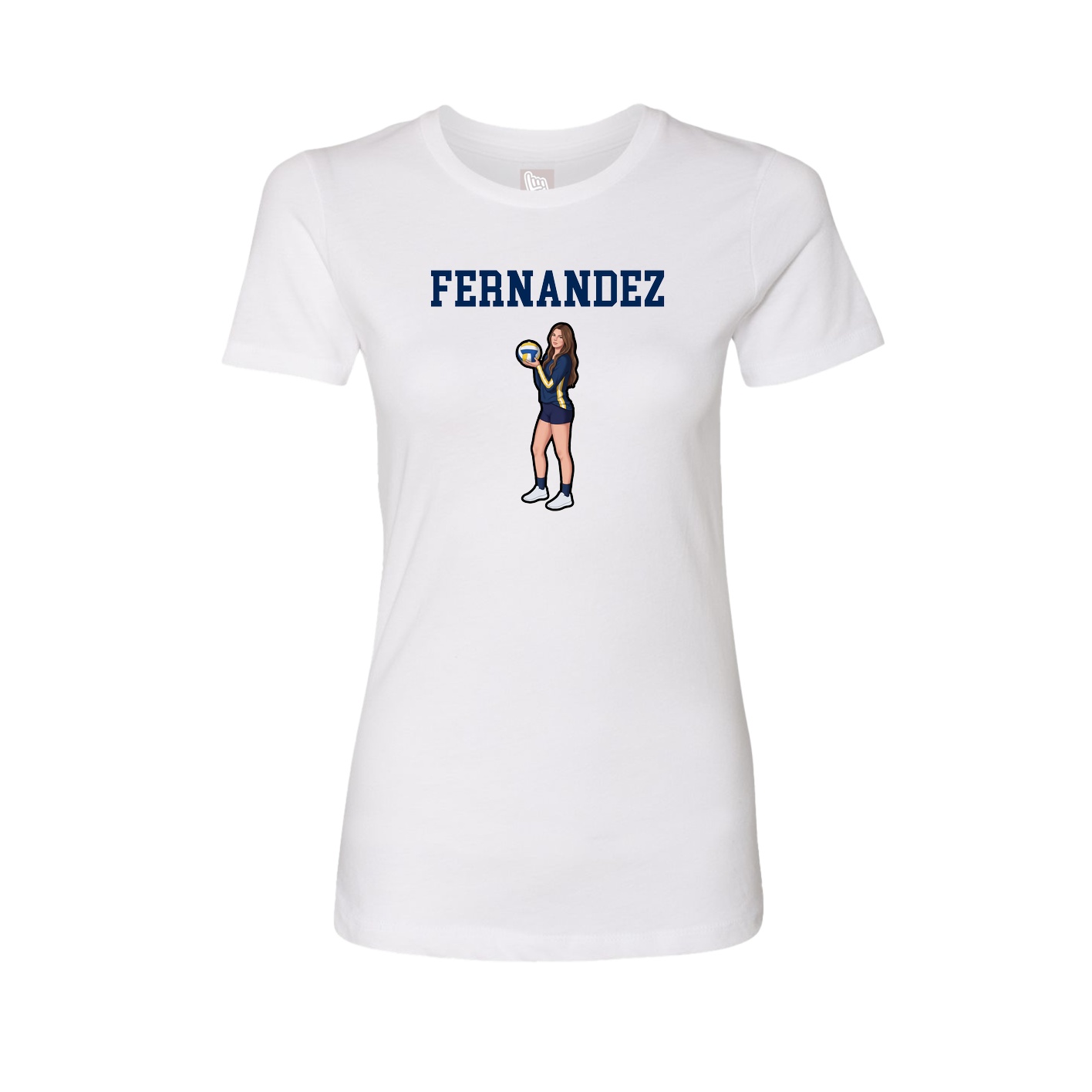 Fitted Women's Tee — Shirsey in White
