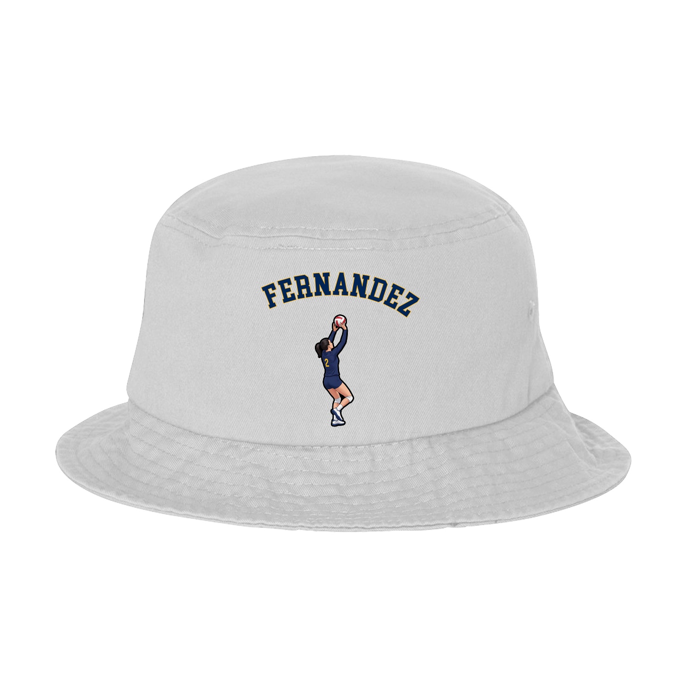 Bucket Cap — Shirsey Arch in White