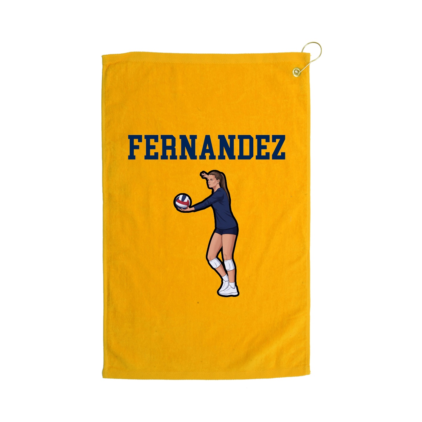 Golf Towel — Shirsey in Gold