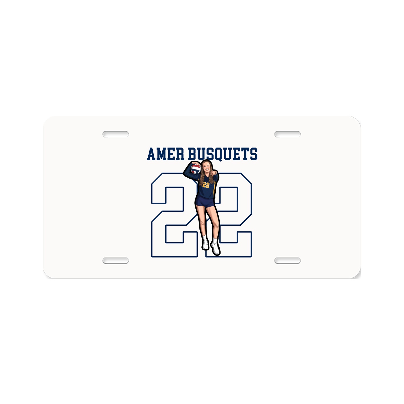 License Plate — Shirsey in Classic
