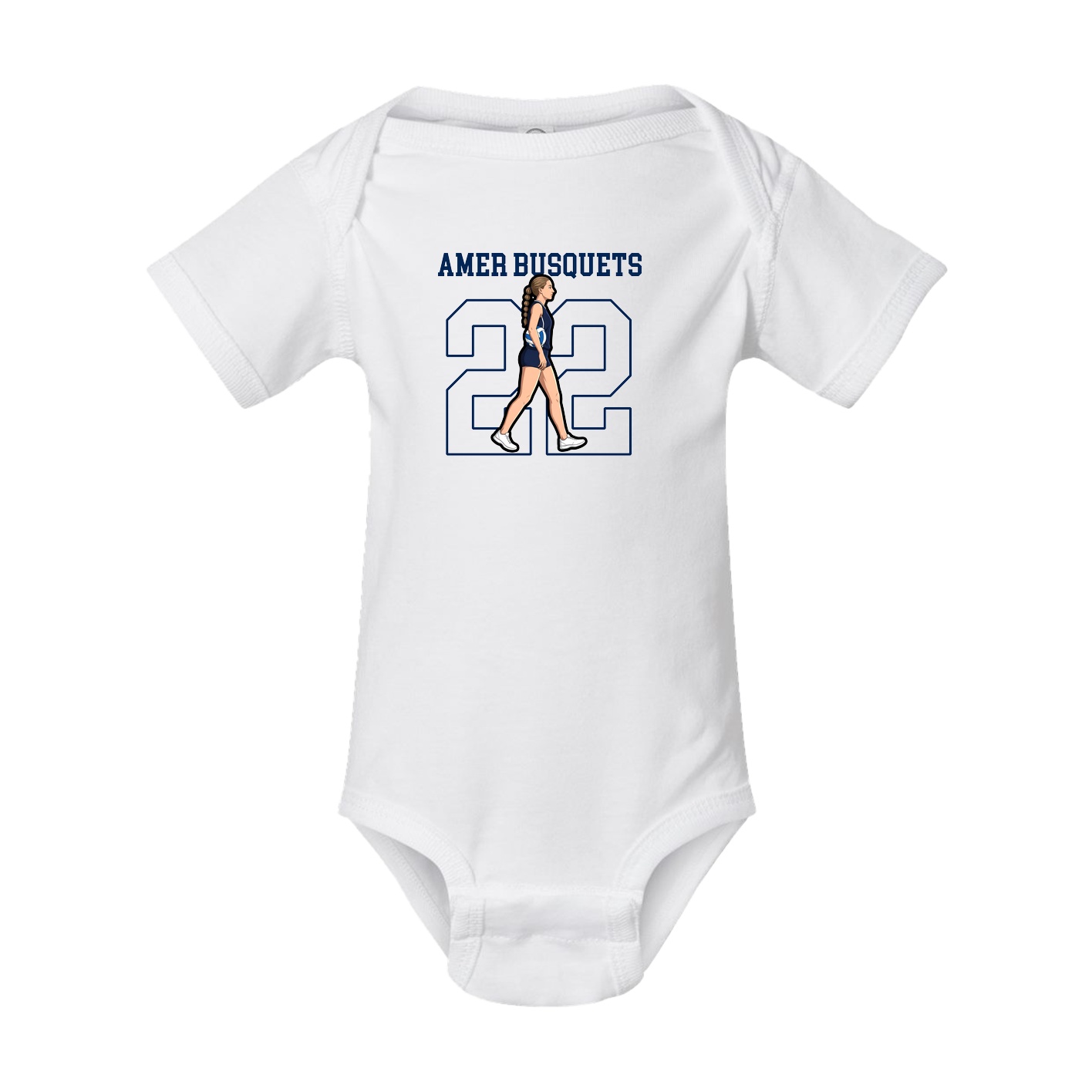 Baby Onesie — Shirsey in White