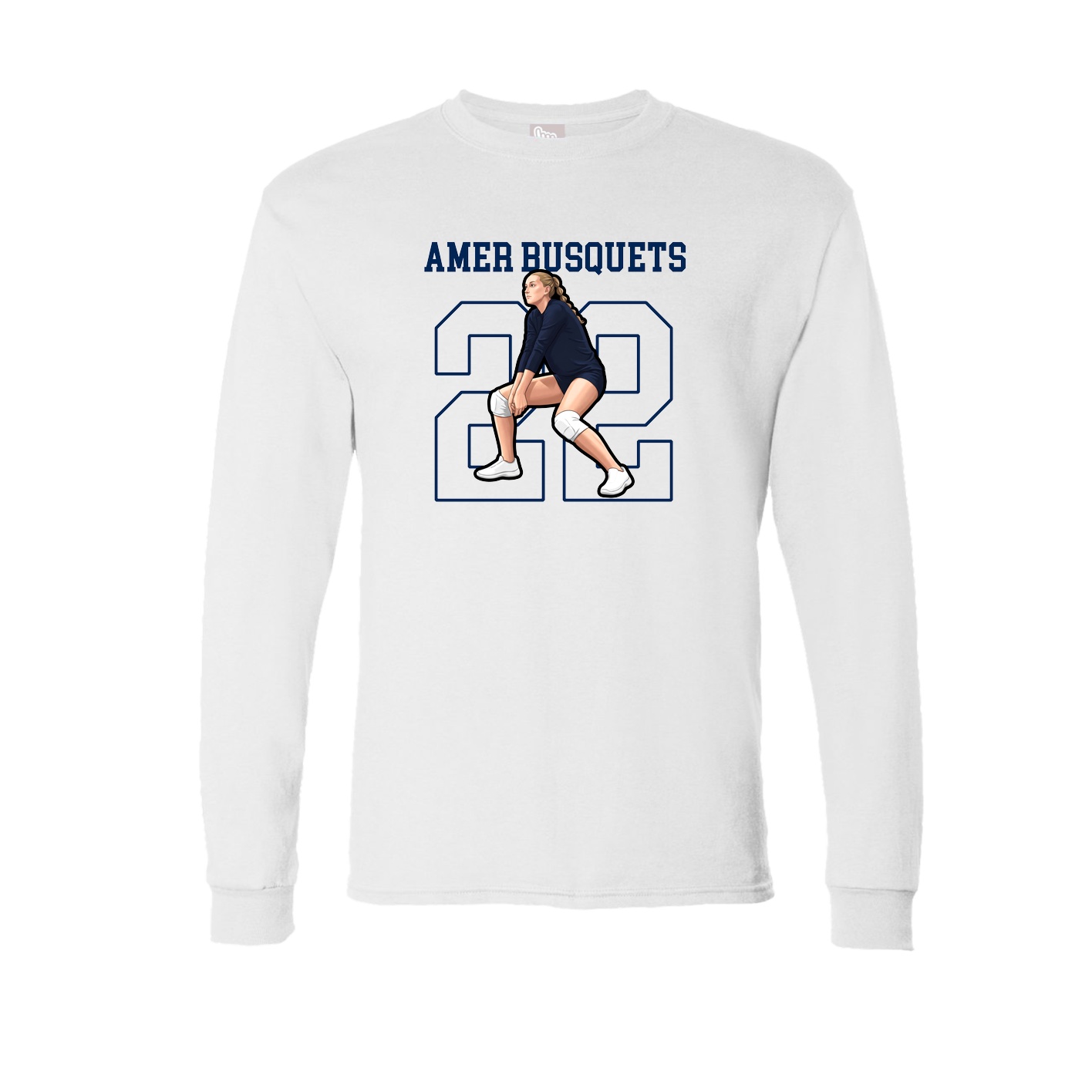Long Sleeve Tee — Shirsey in White