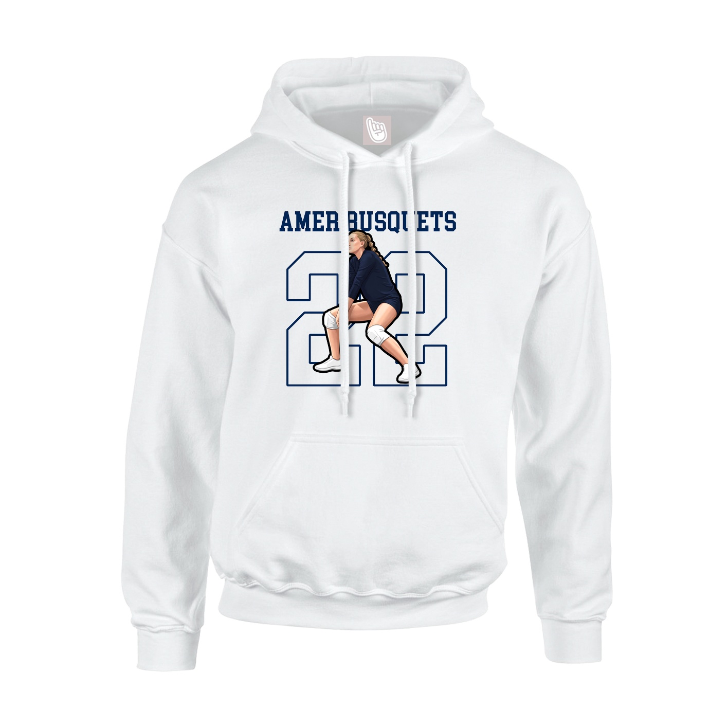Youth Hoodie — Shirsey in White