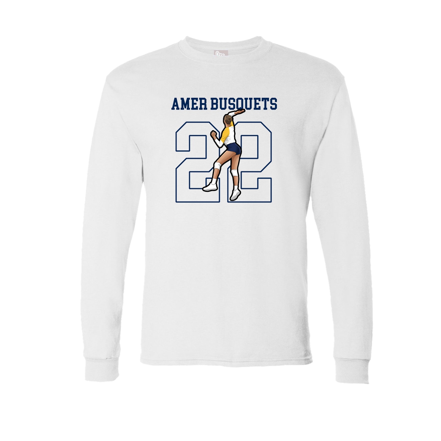 Long Sleeve Tee — Shirsey in White