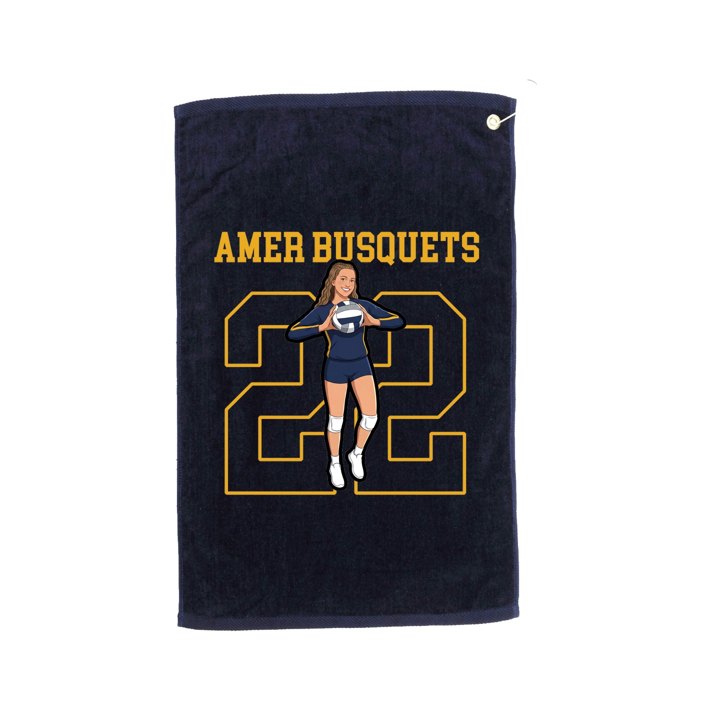Golf Towel — Shirsey in Navy