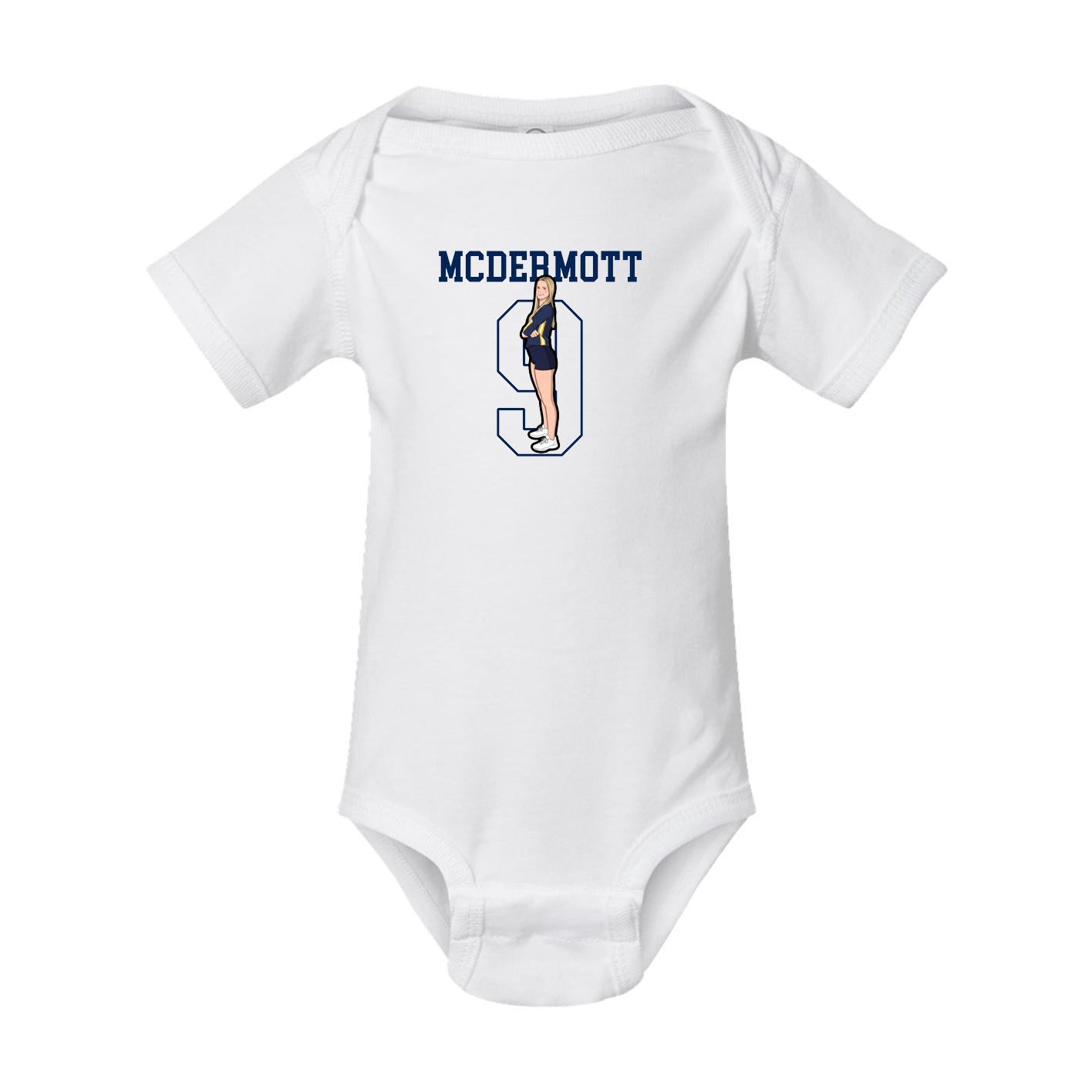 Baby Onesie — Shirsey in White
