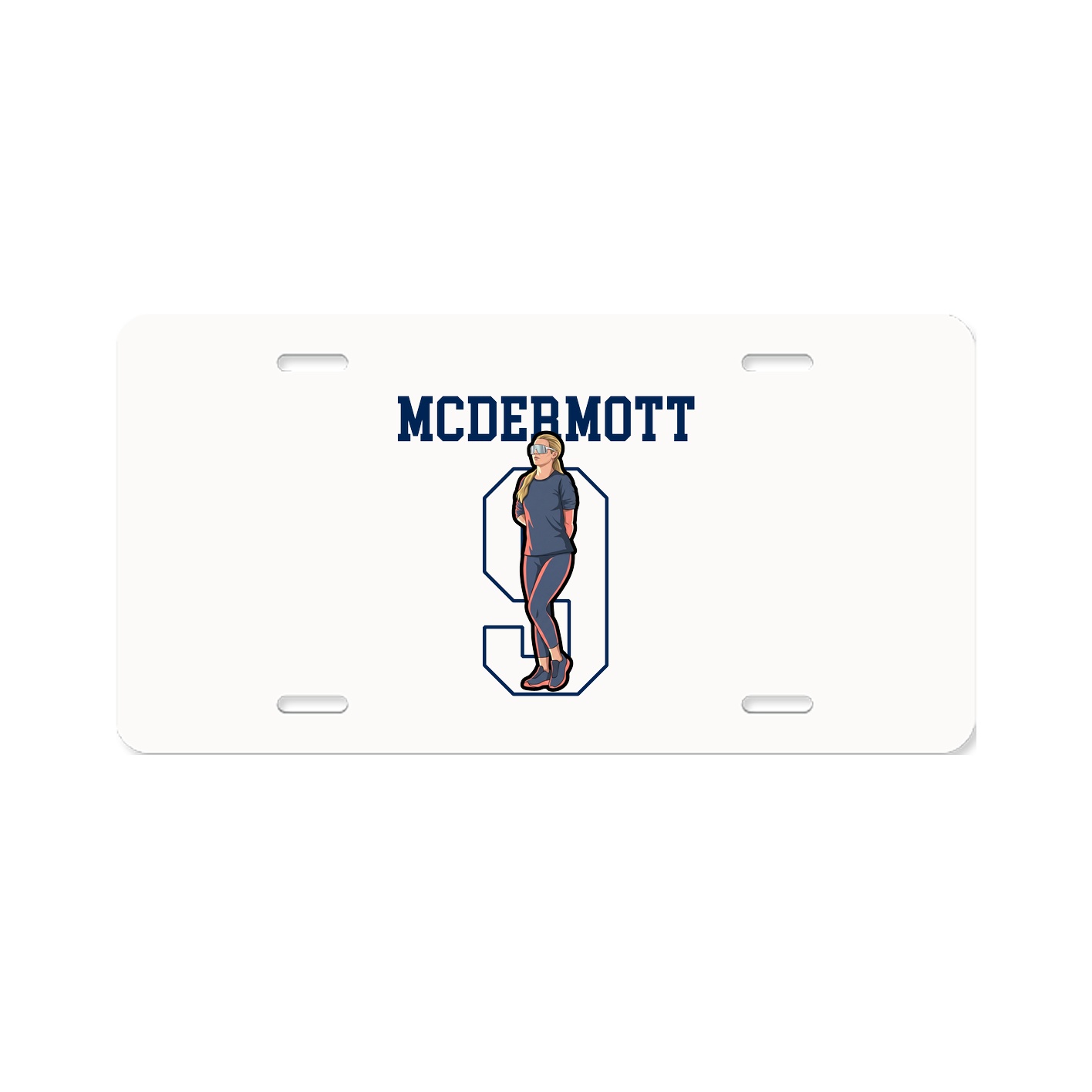 License Plate — Shirsey in Classic