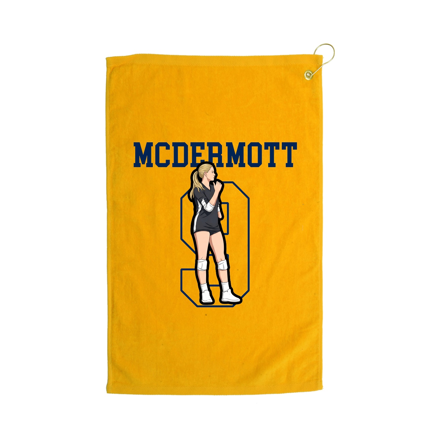 Terry Velour Golf Towel