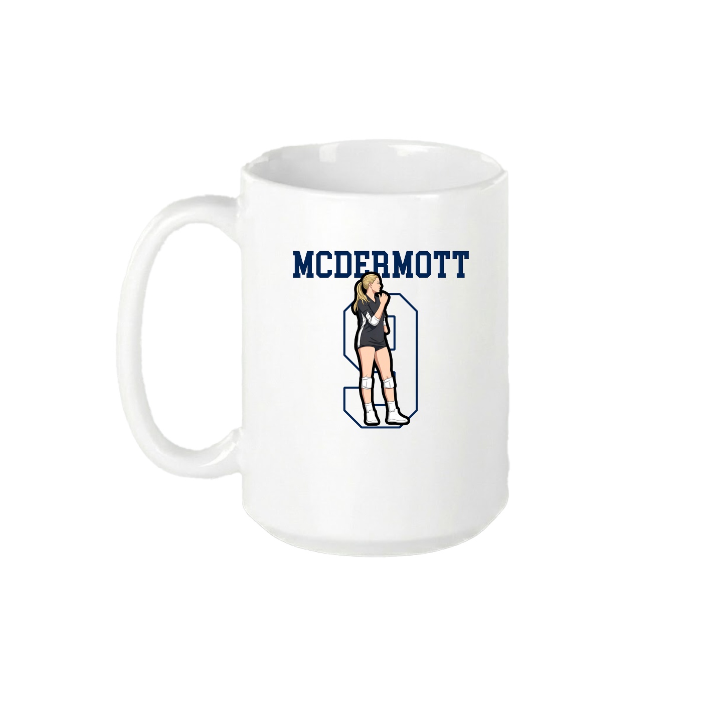 15oz Coffee Mug — Shirsey in White