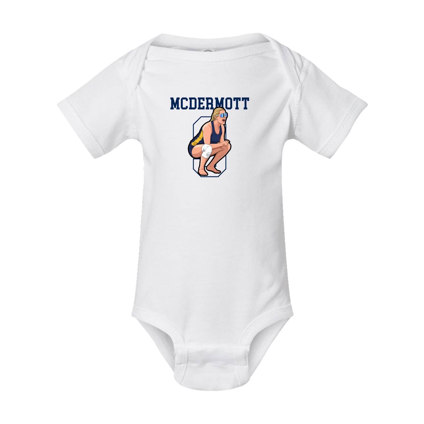 Baby Onesie — Shirsey in White