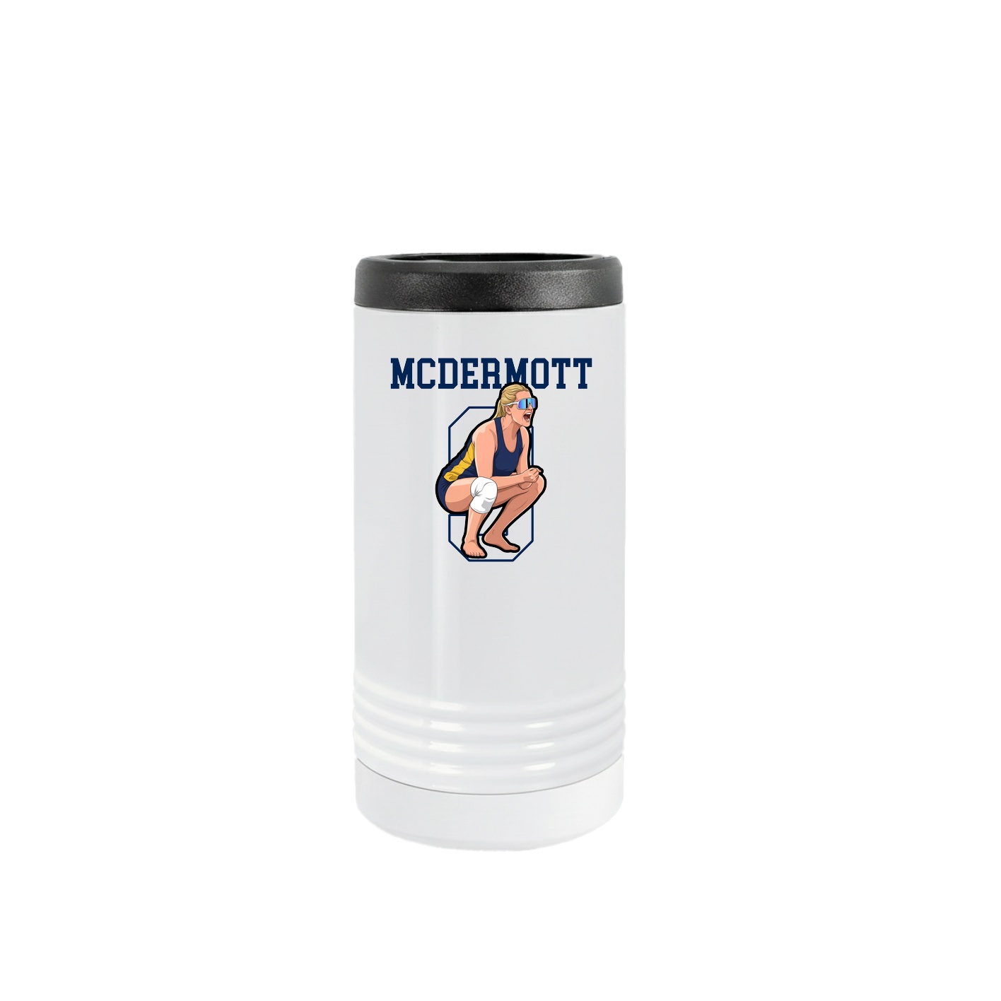 Slim Beverage Holder — Shirsey in White
