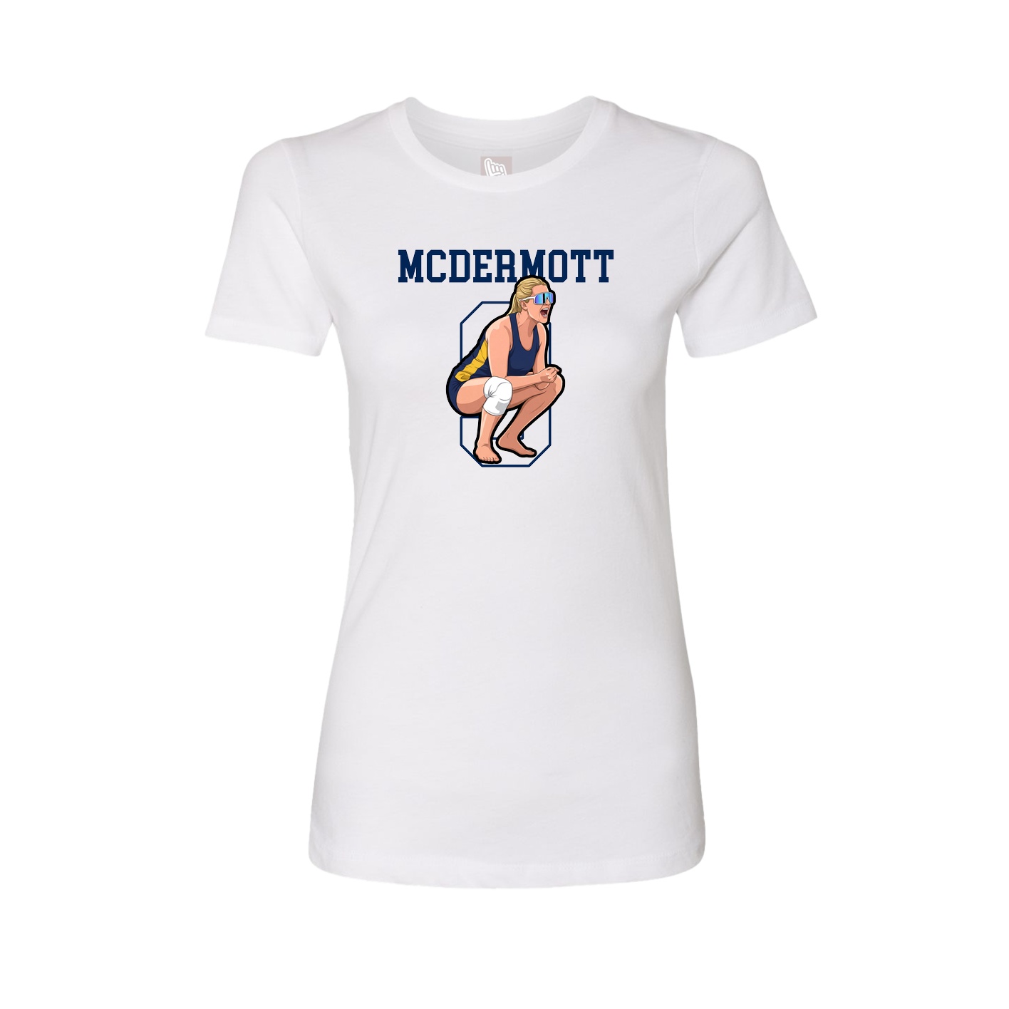 Fitted Women's Tee — Shirsey in White