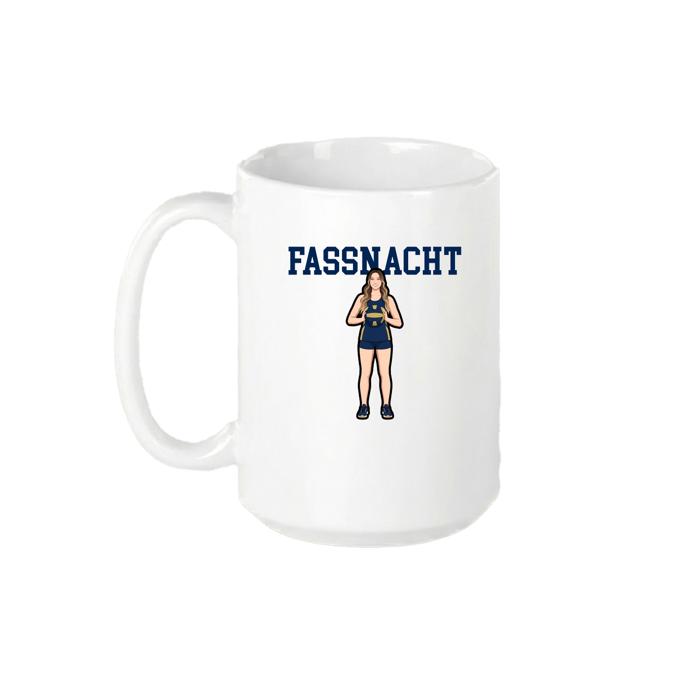 15oz Coffee Mug — Shirsey in White
