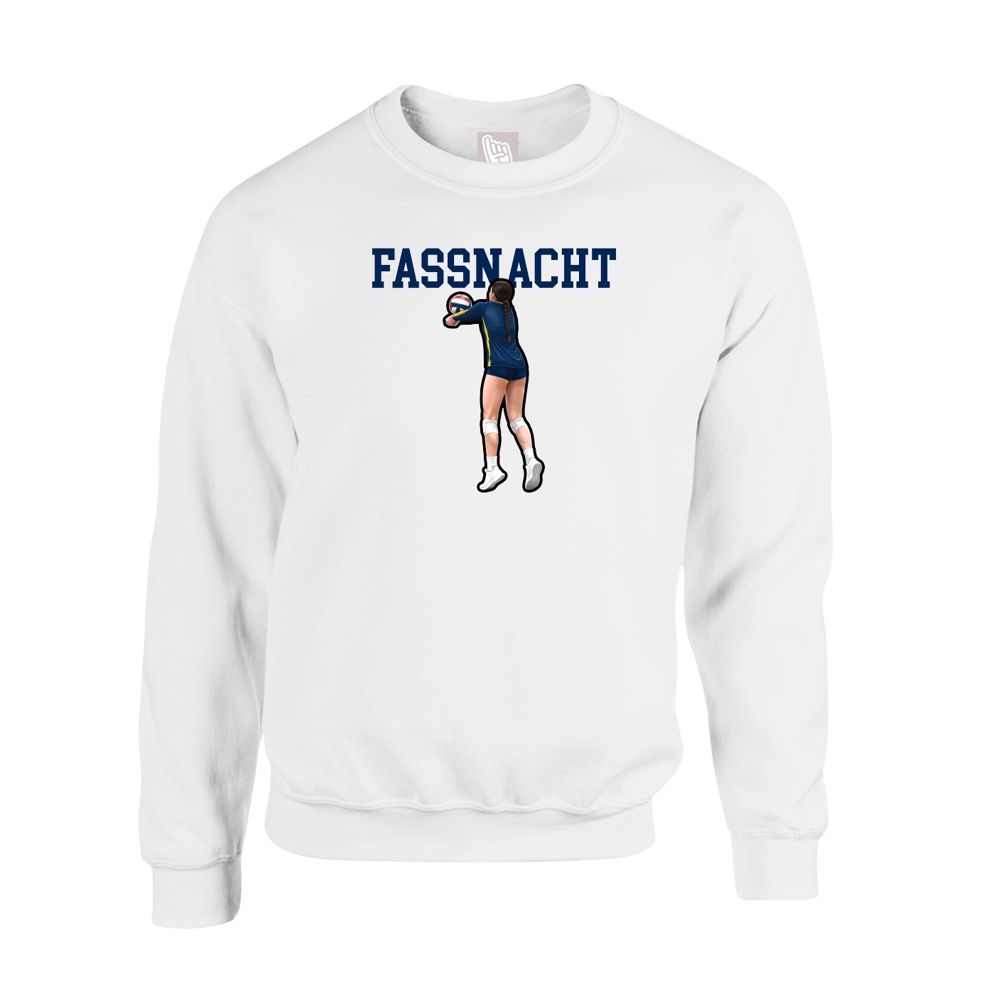 Fleece Crew — Shirsey in White
