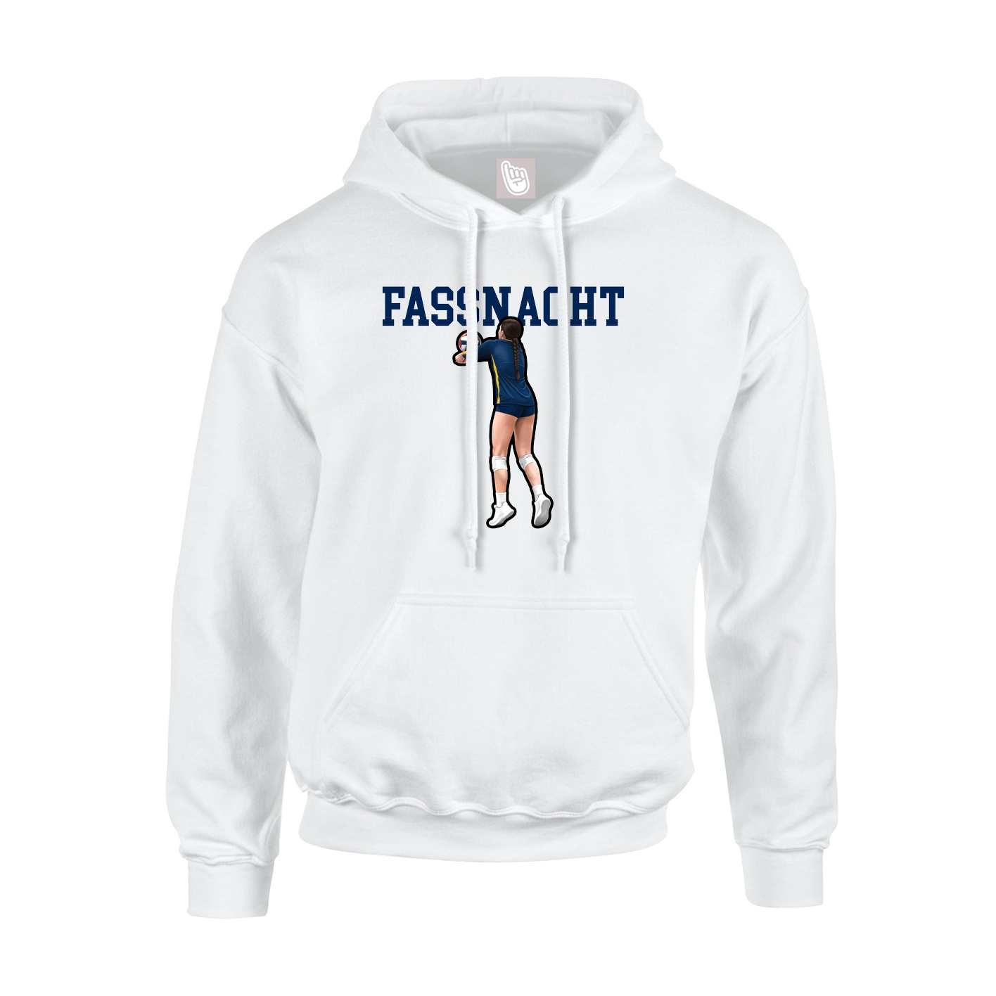 Youth Hoodie — Shirsey in White