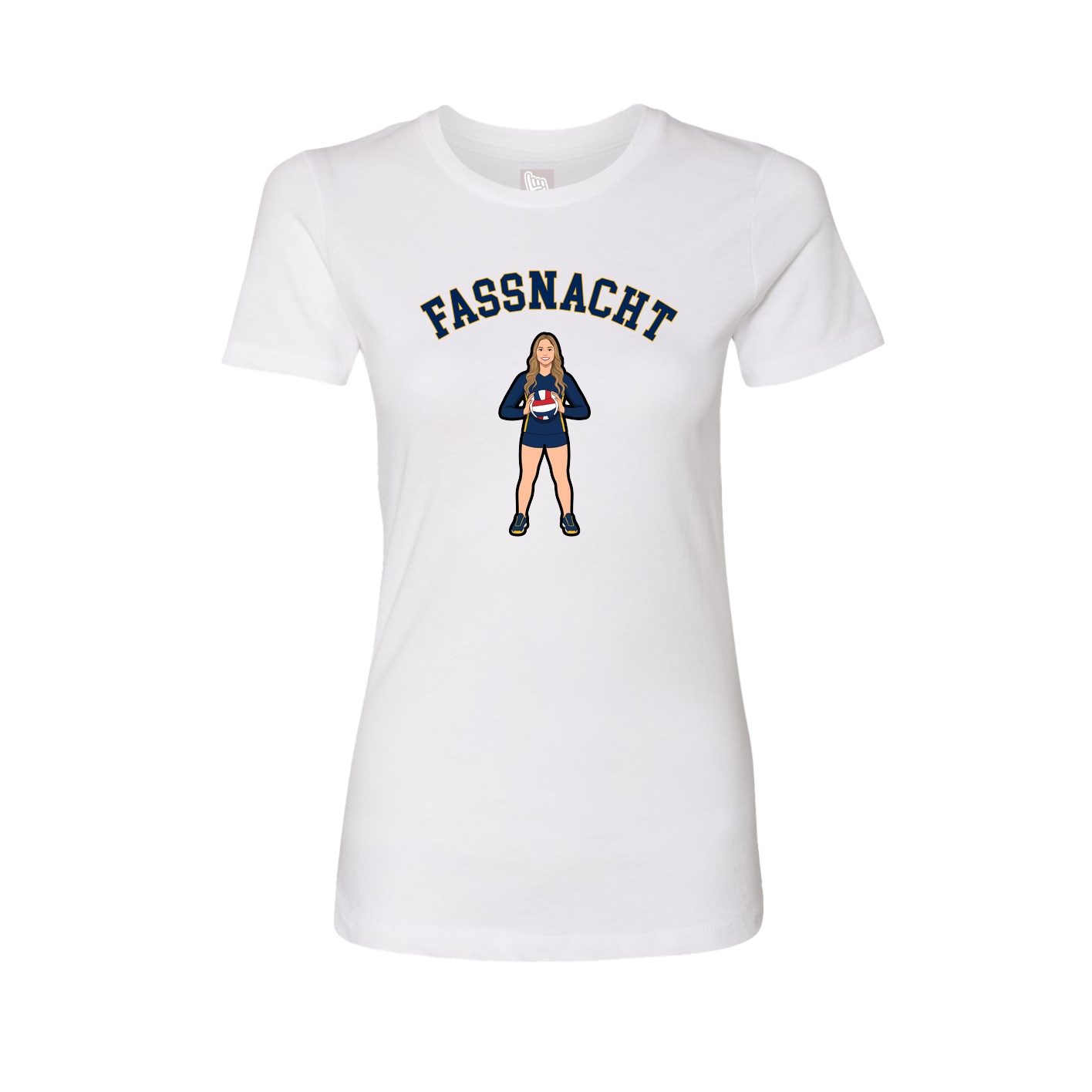 Womens Tee — Shirsey Arch in White
