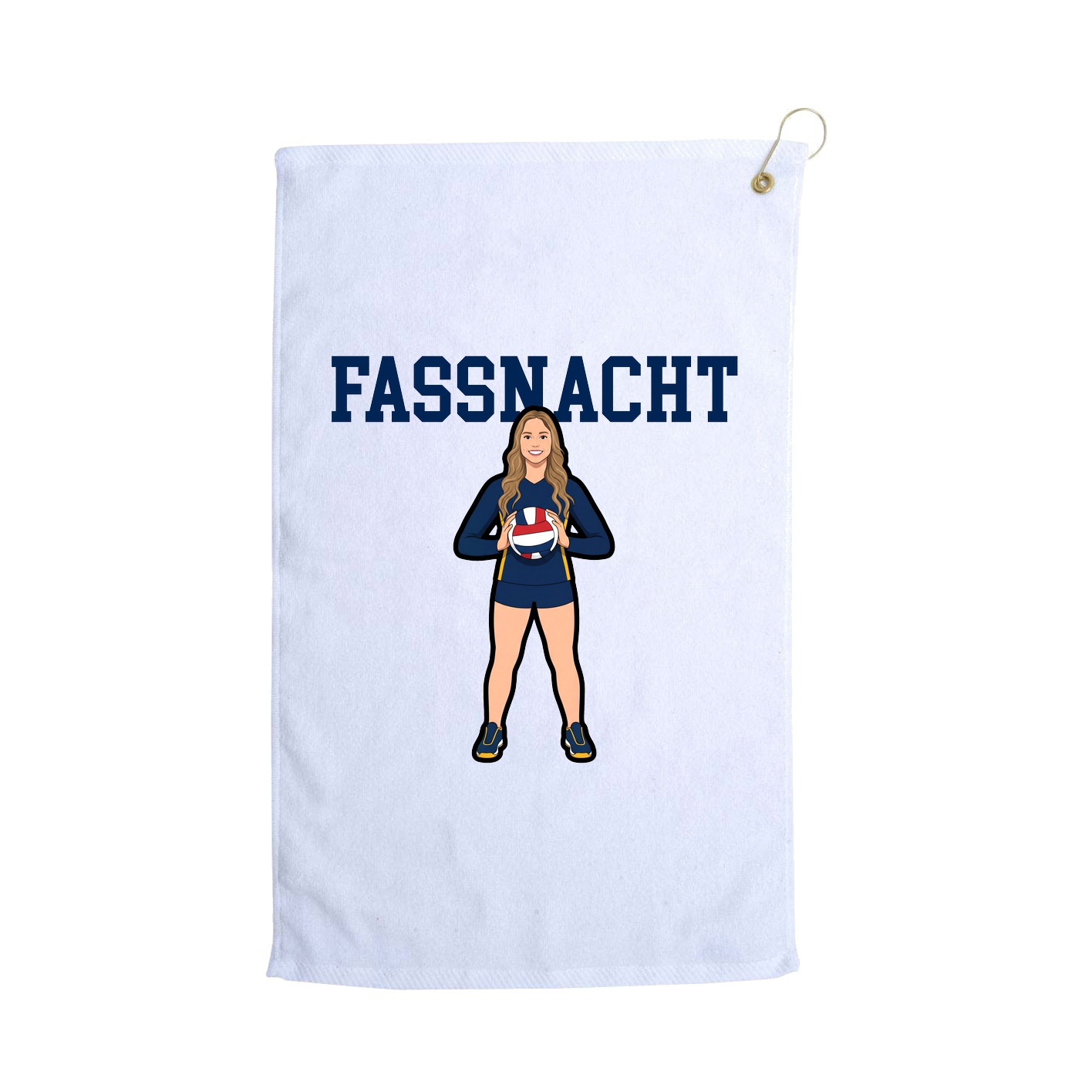 Golf Towel — Shirsey in White