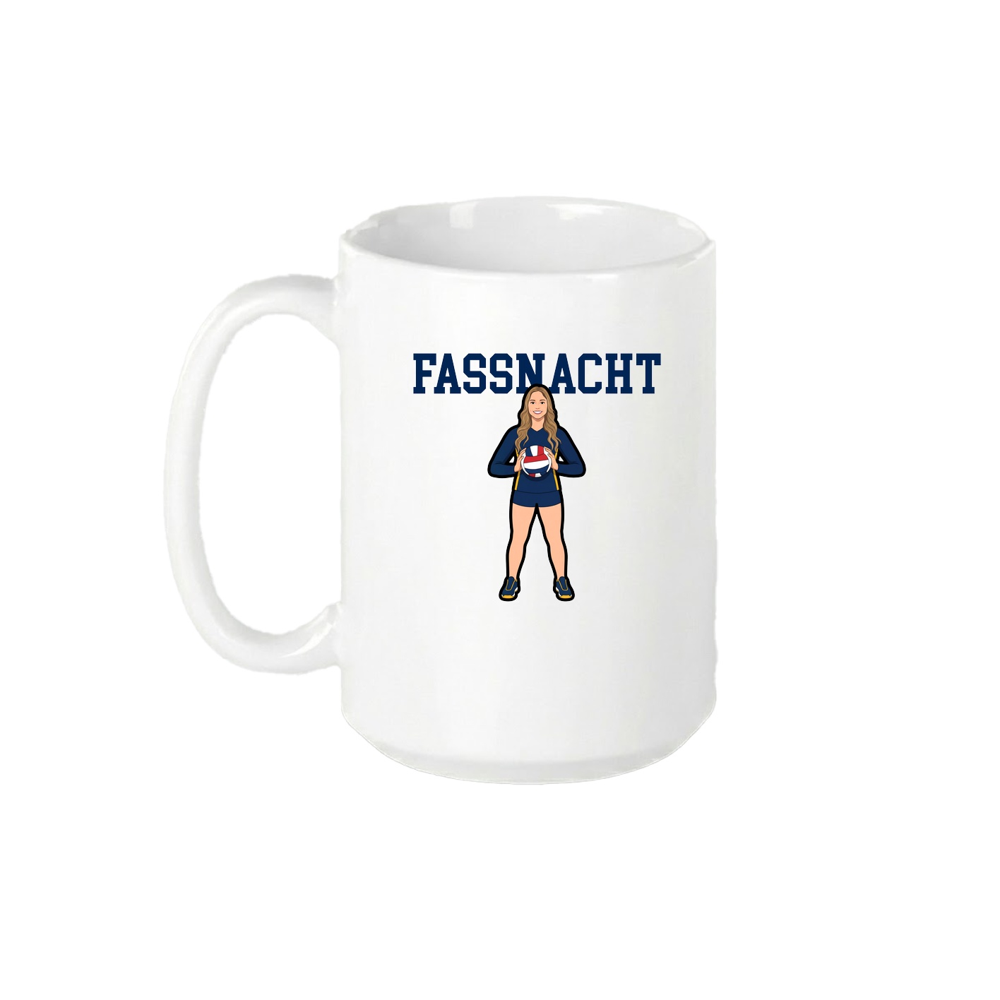 15oz Coffee Mug — Shirsey in White