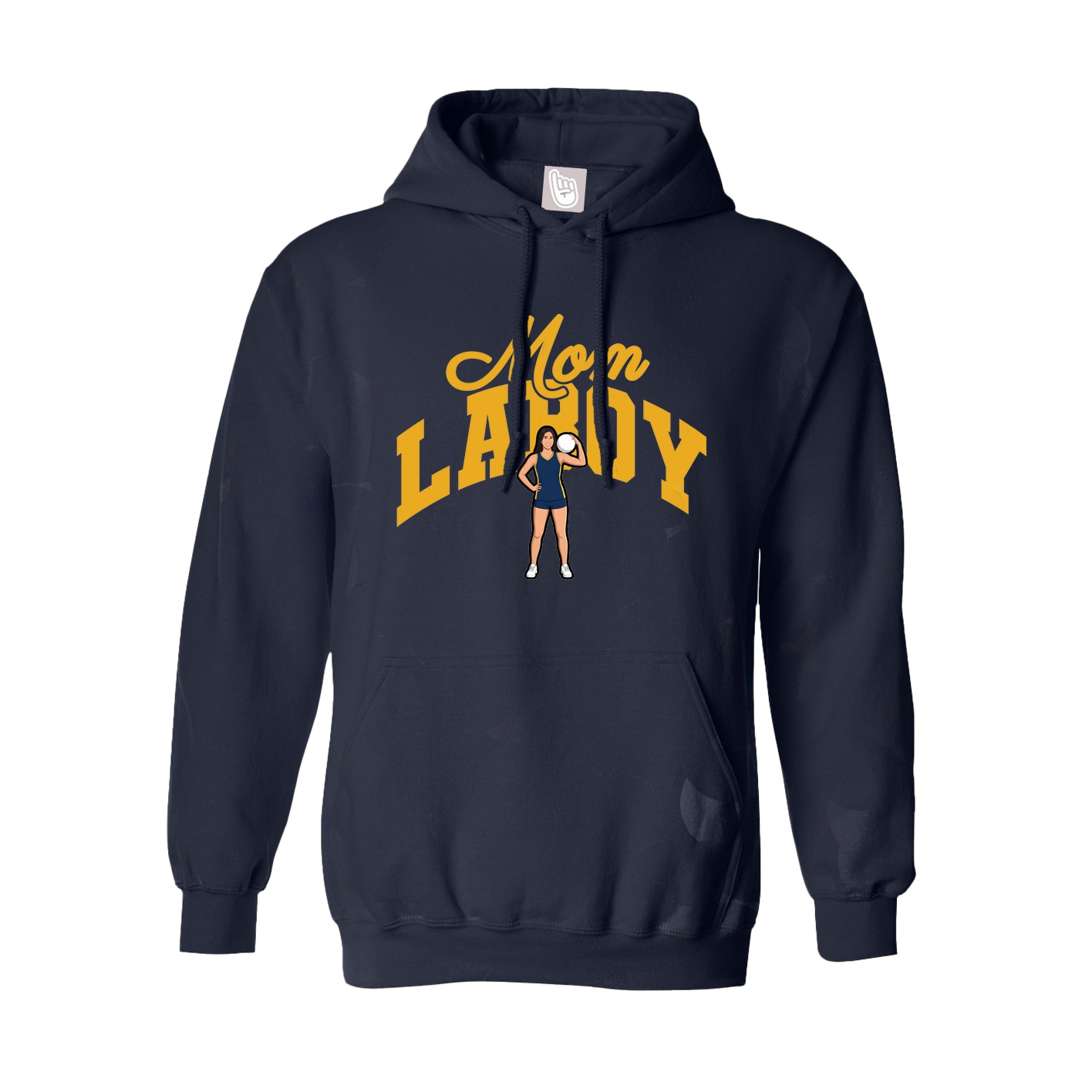 Youth Hoodie — Mothers Day Arch in Navy