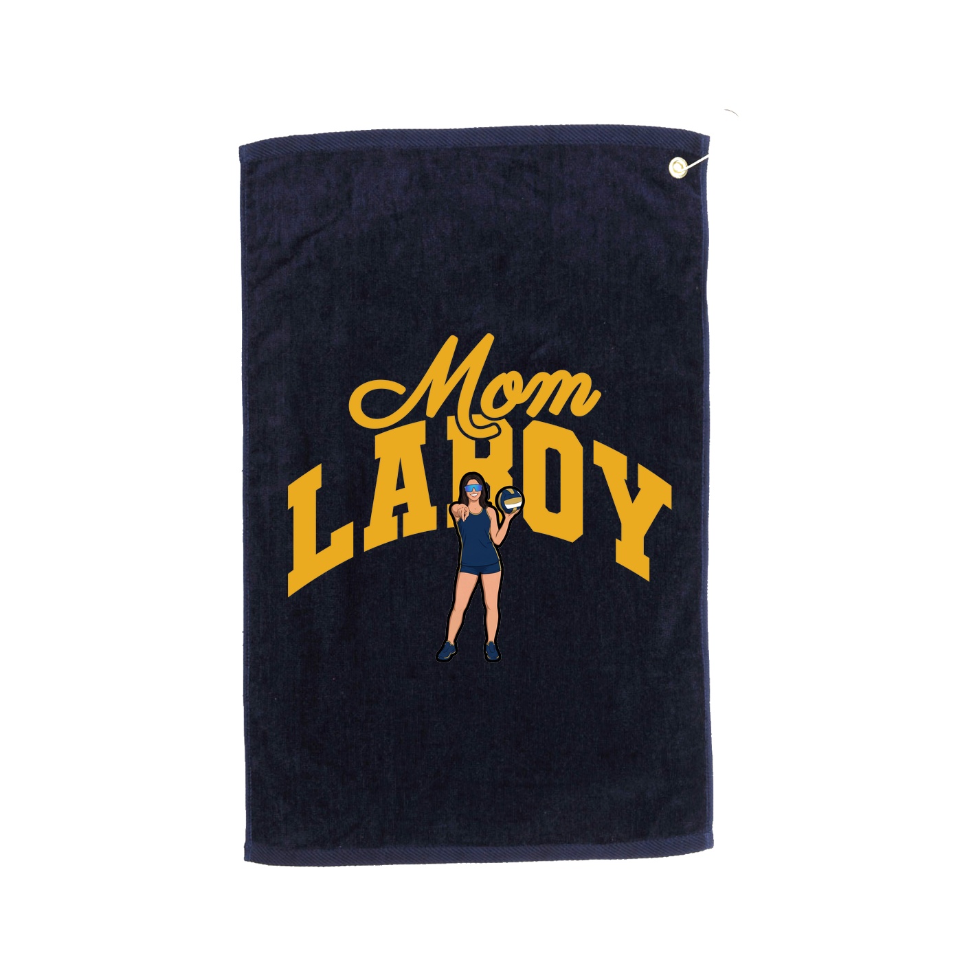 Golf Towel — Mothers Day Arch in Navy