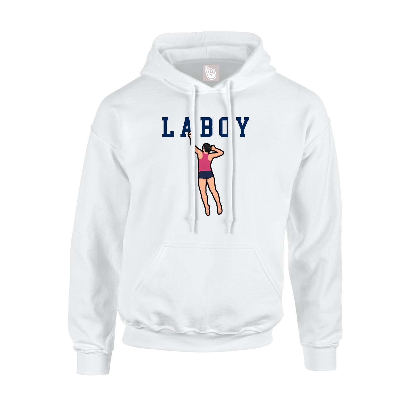 Hoodie — Shirsey in White
