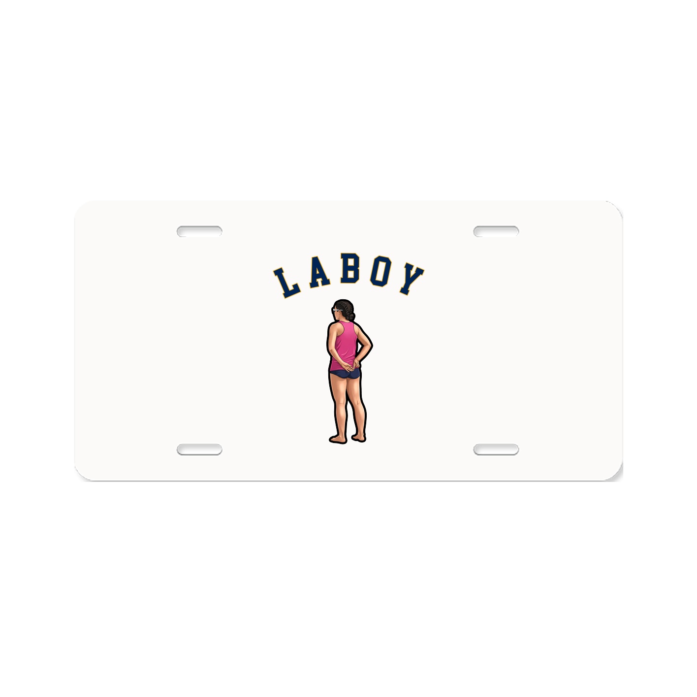 License Plate — Shirsey Arch in Classic