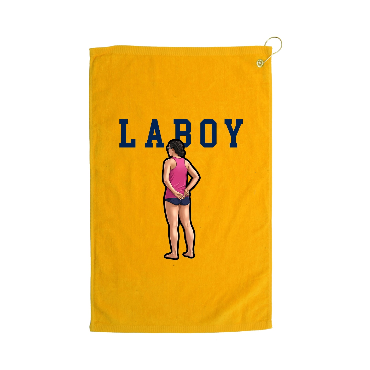 Golf Towel — Shirsey in Gold