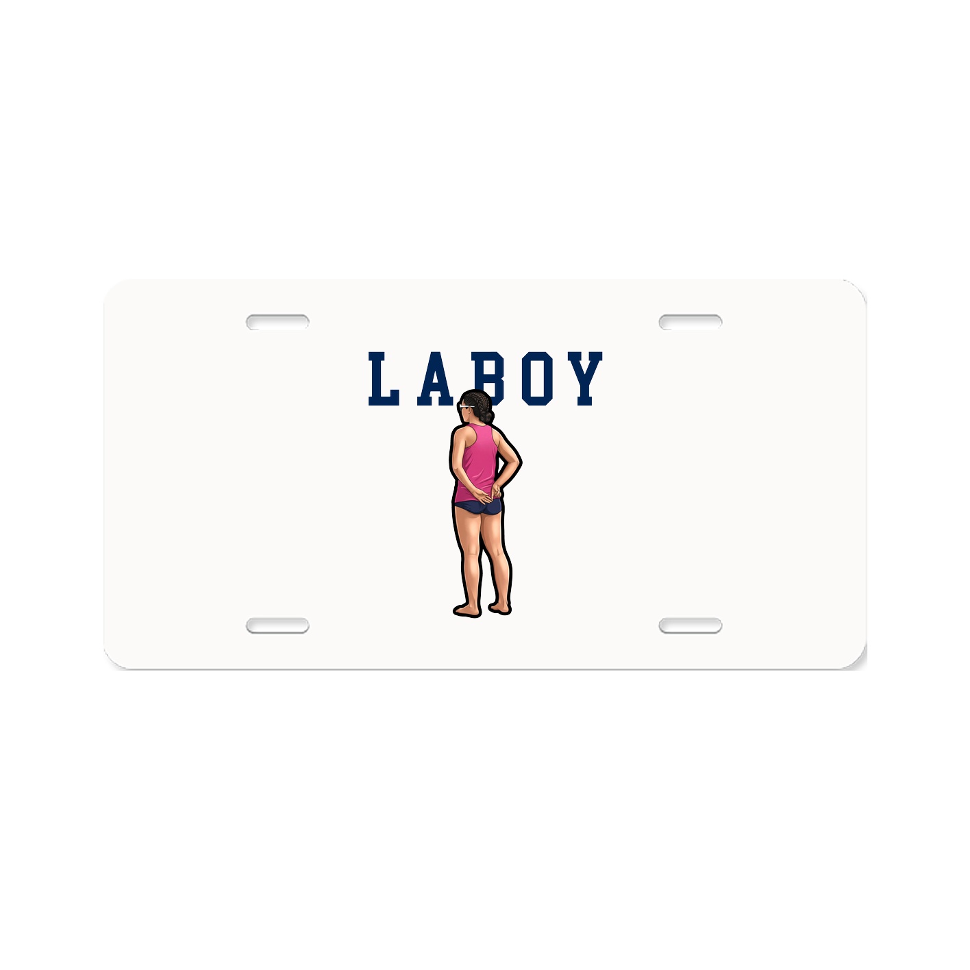 License Plate — Shirsey in Classic