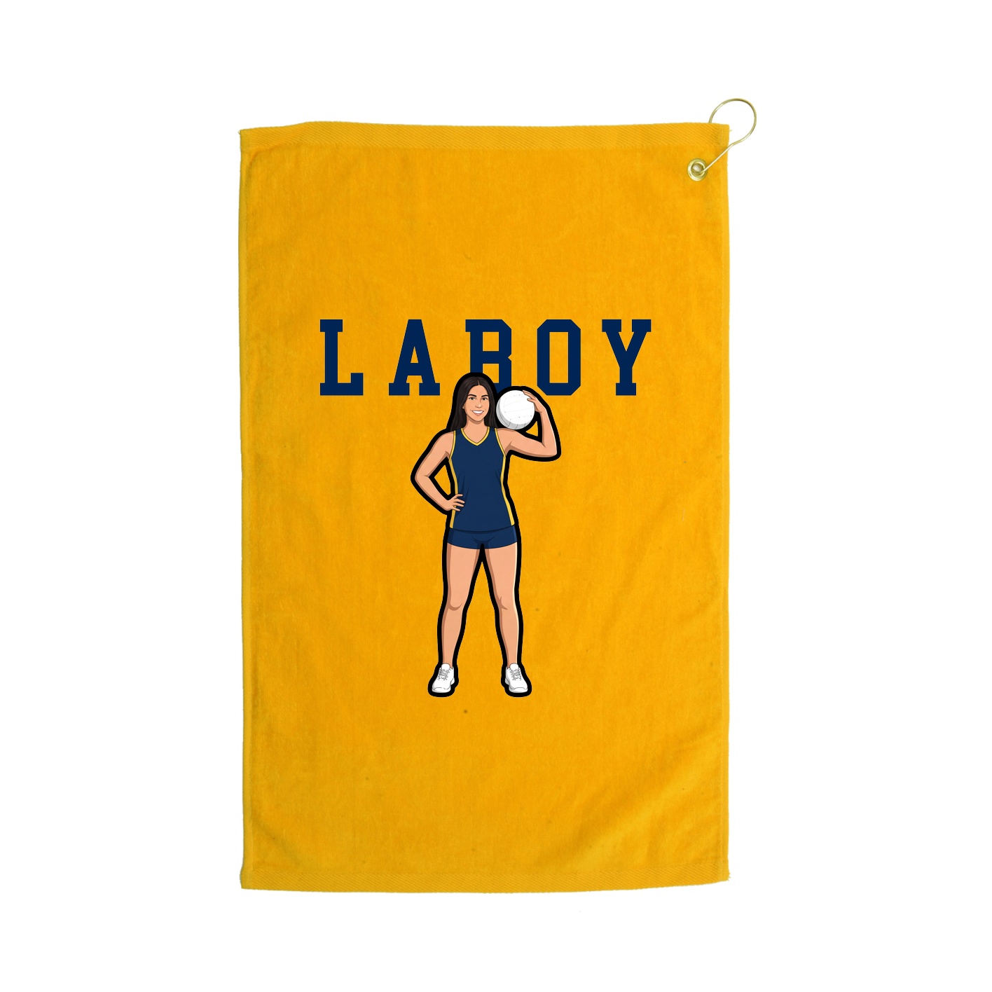Golf Towel — Shirsey in Gold