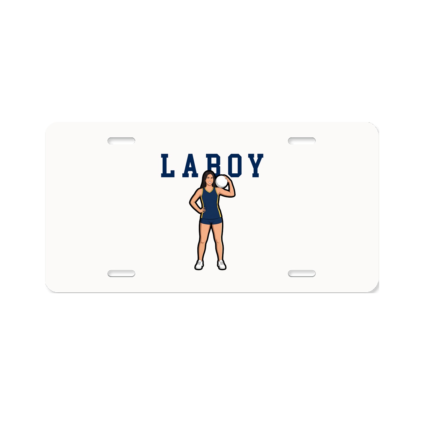 License Plate — Shirsey in Classic