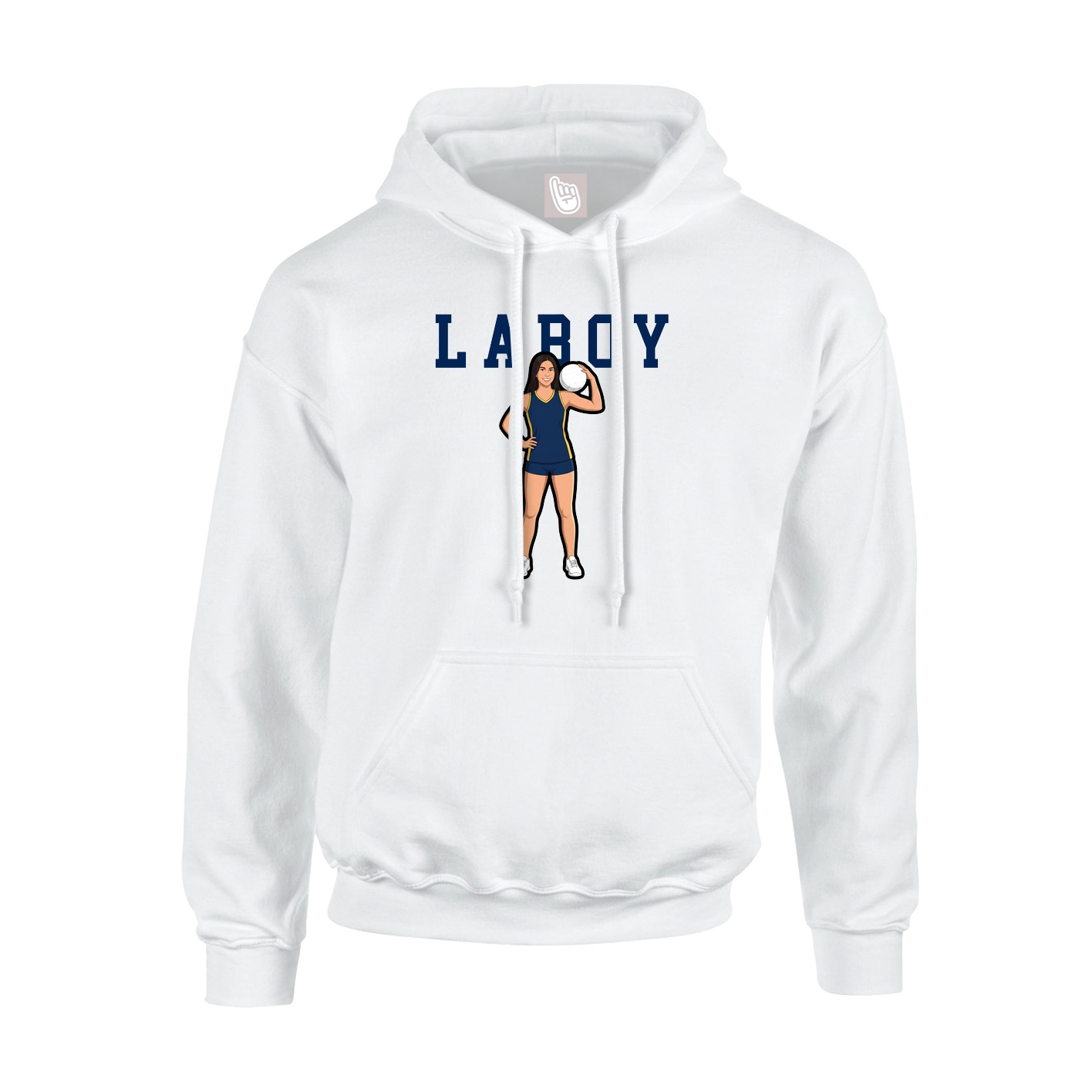 Youth Hoodie — Shirsey in White