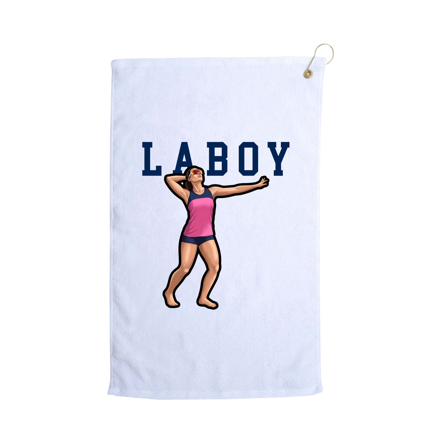 Golf Towel — Shirsey in White