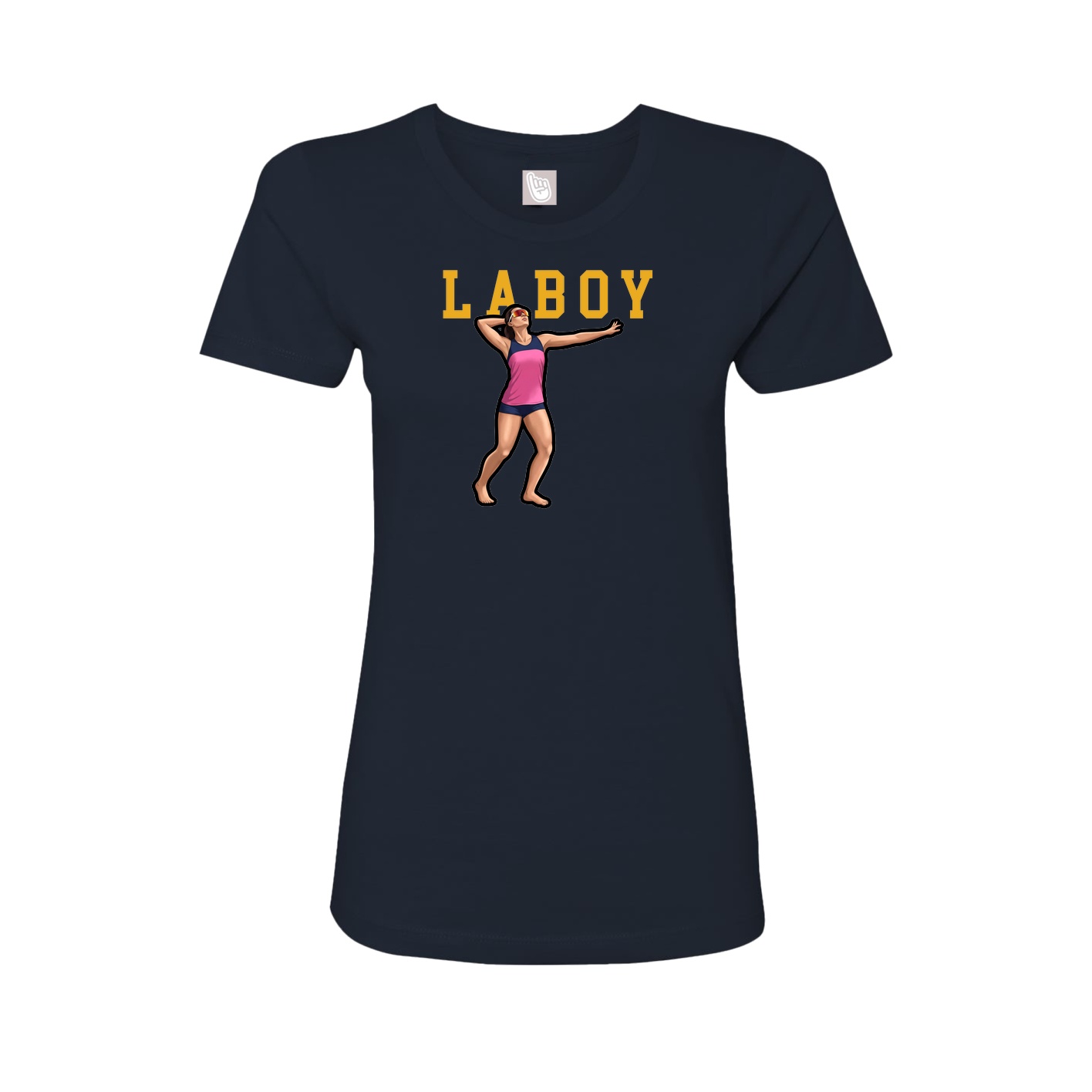 Fitted Women's Tee — Shirsey in Navy