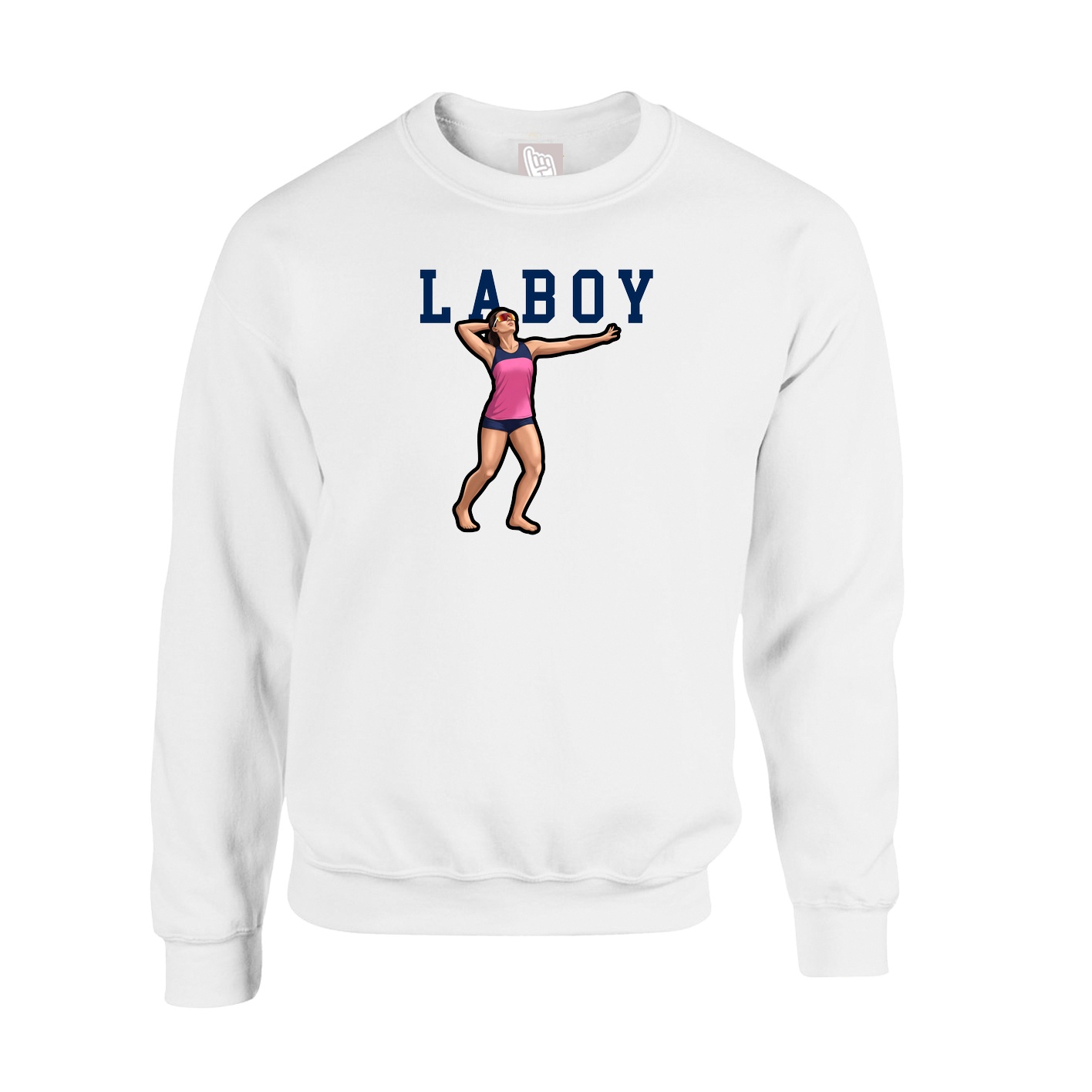 Fleece Crew — Shirsey in White