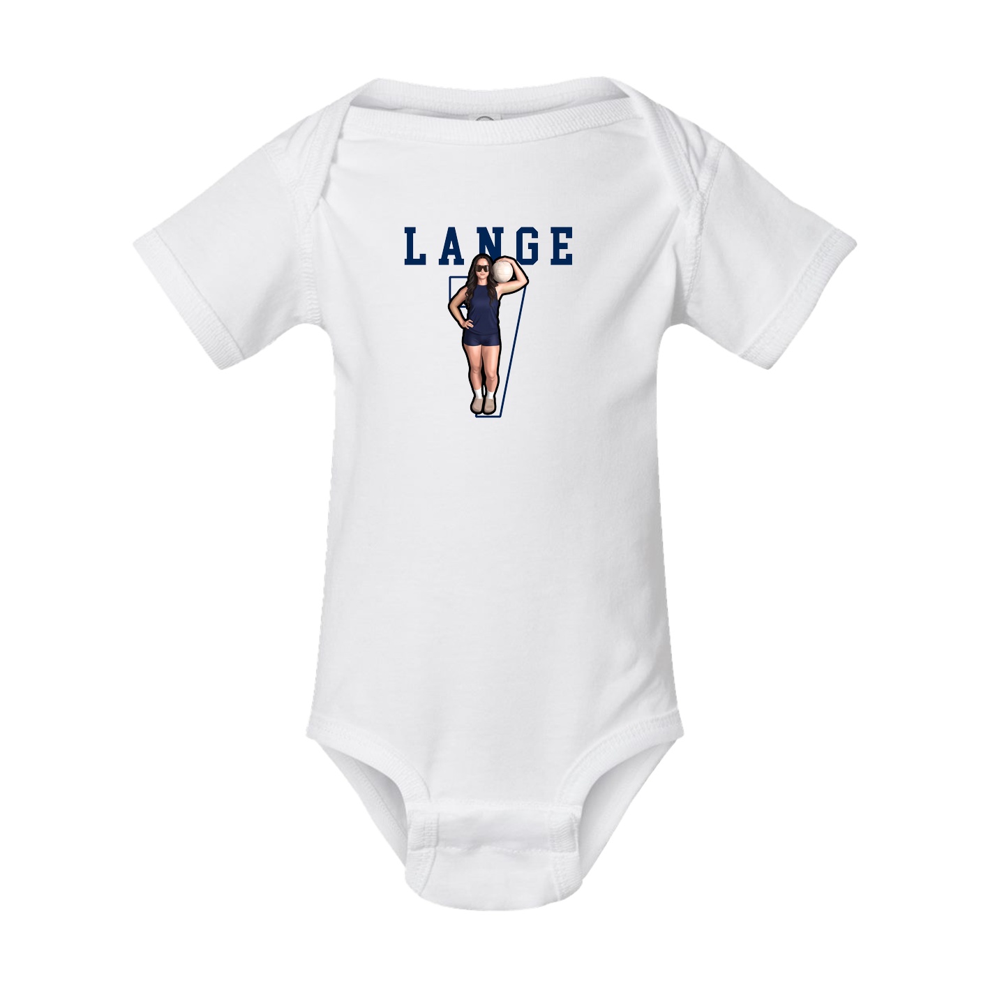 Baby Onesie — Shirsey in White