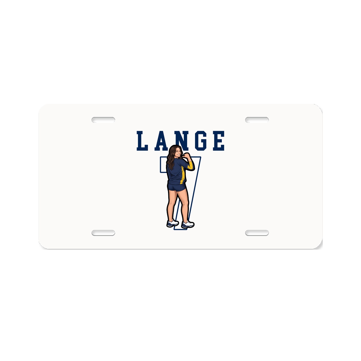 License Plate — Shirsey in Classic