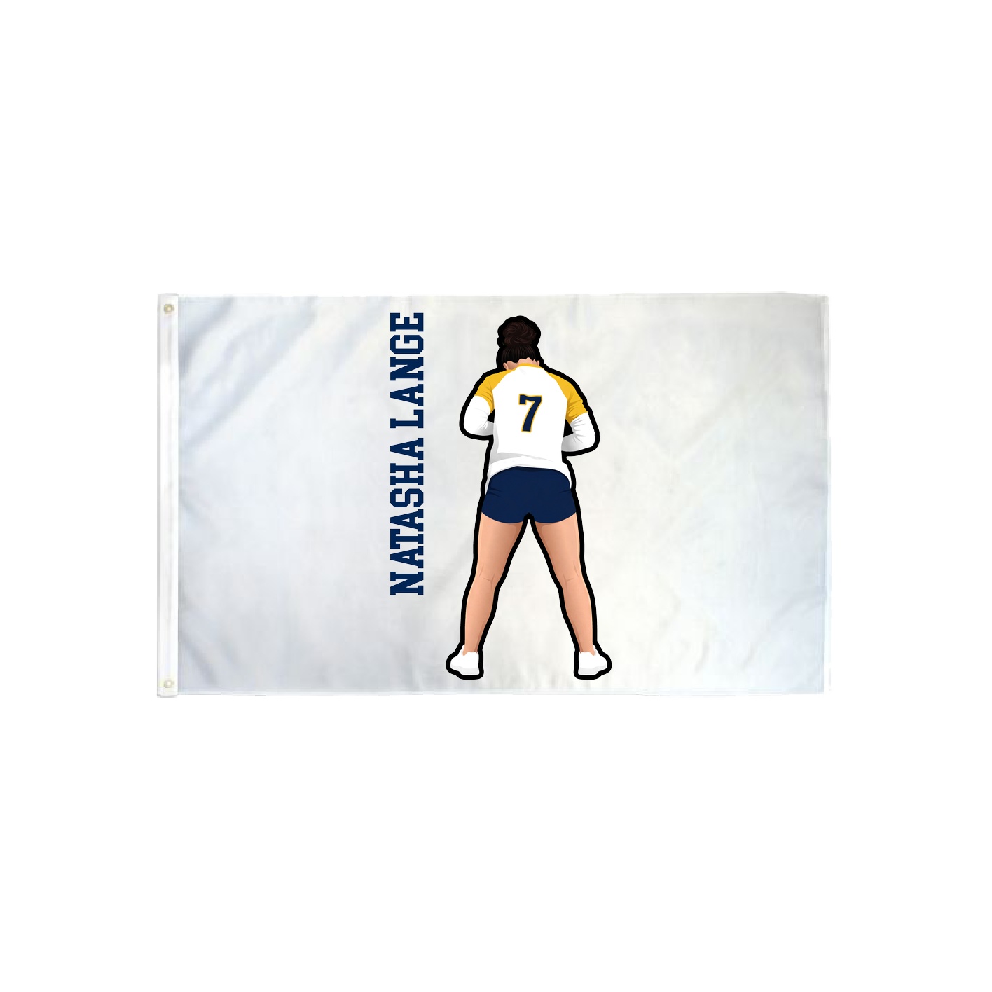 3x5 Flag — Name Vertical in Classic
