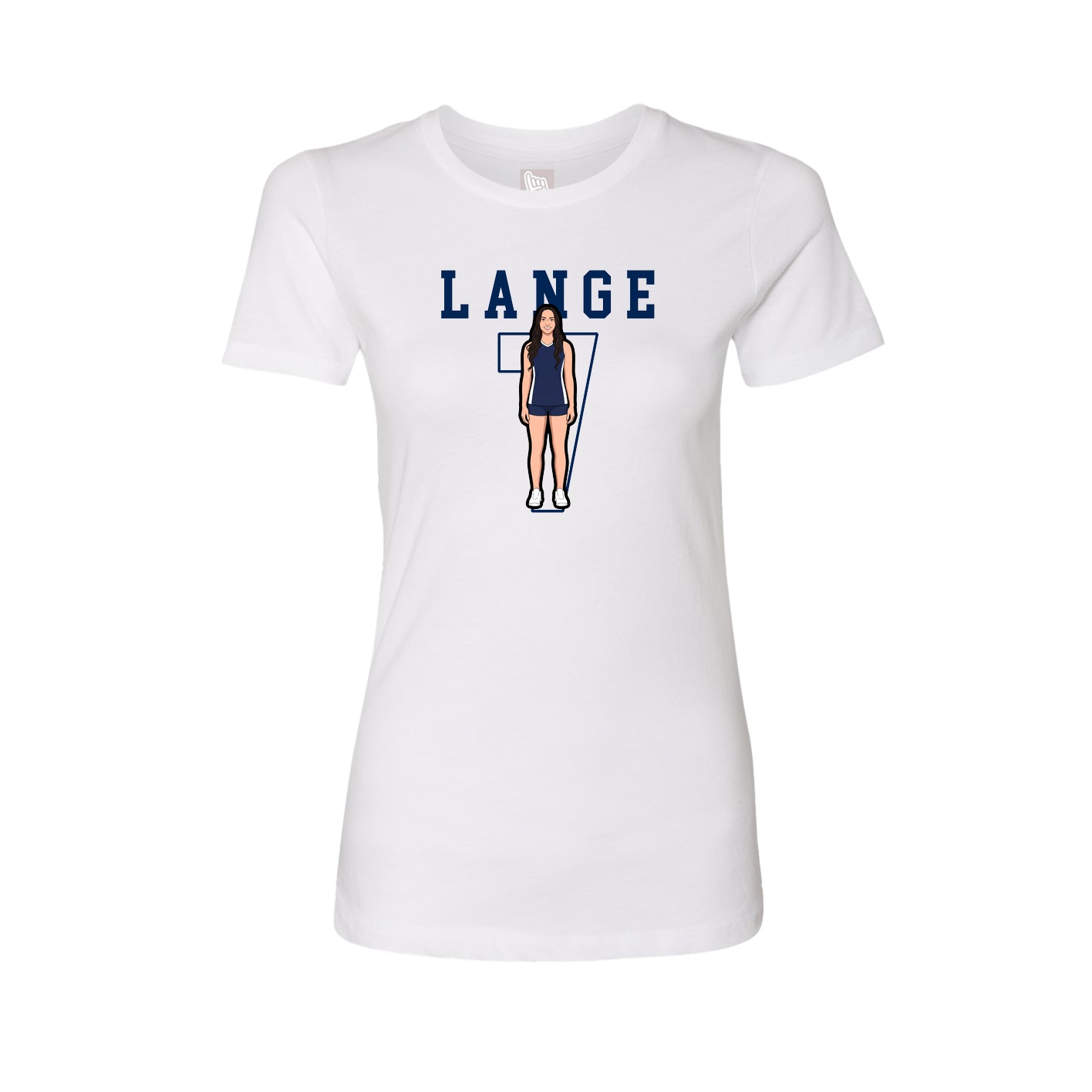 Fitted Women's Tee — Shirsey in White