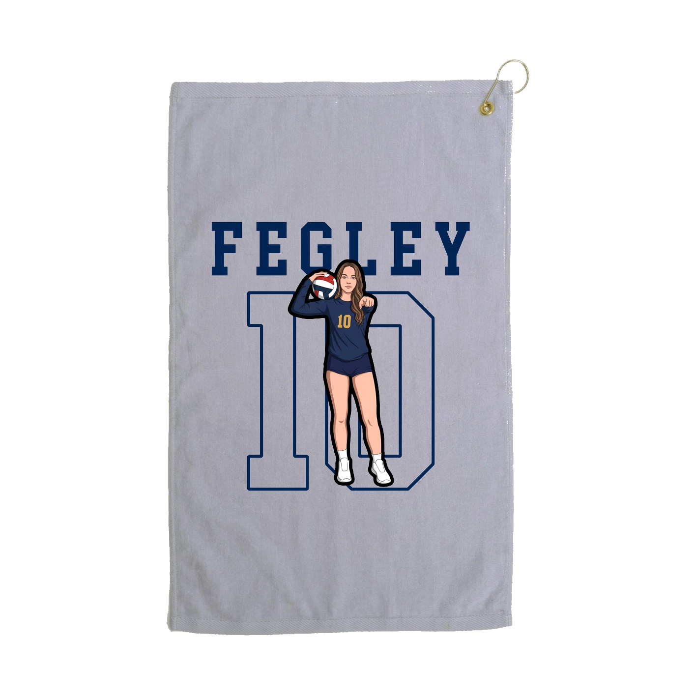 Golf Towel — Shirsey in Grey