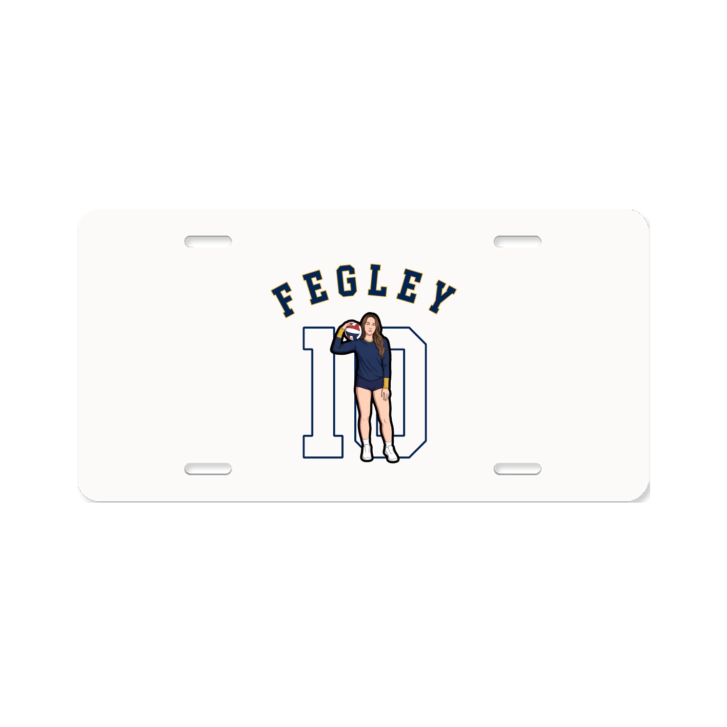 License Plate — Shirsey Arch in Classic