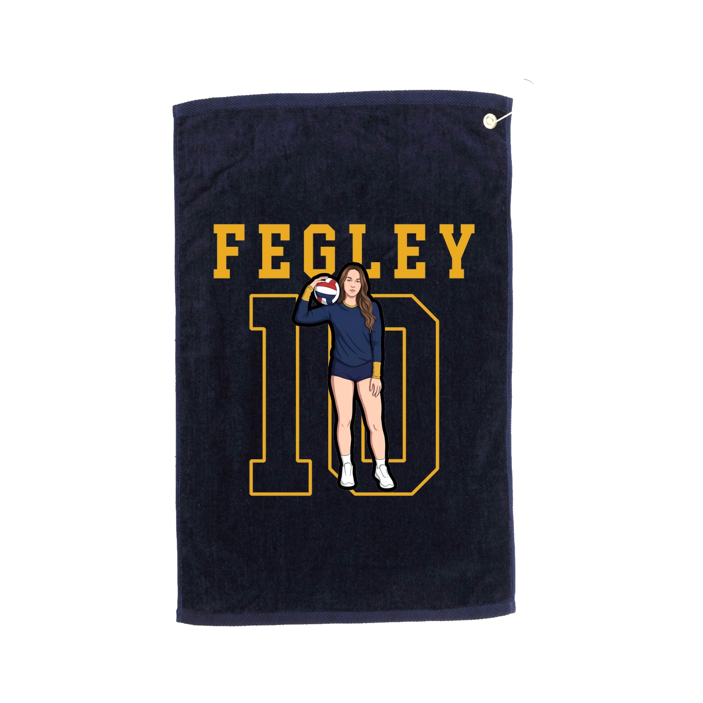 Golf Towel — Shirsey in Navy