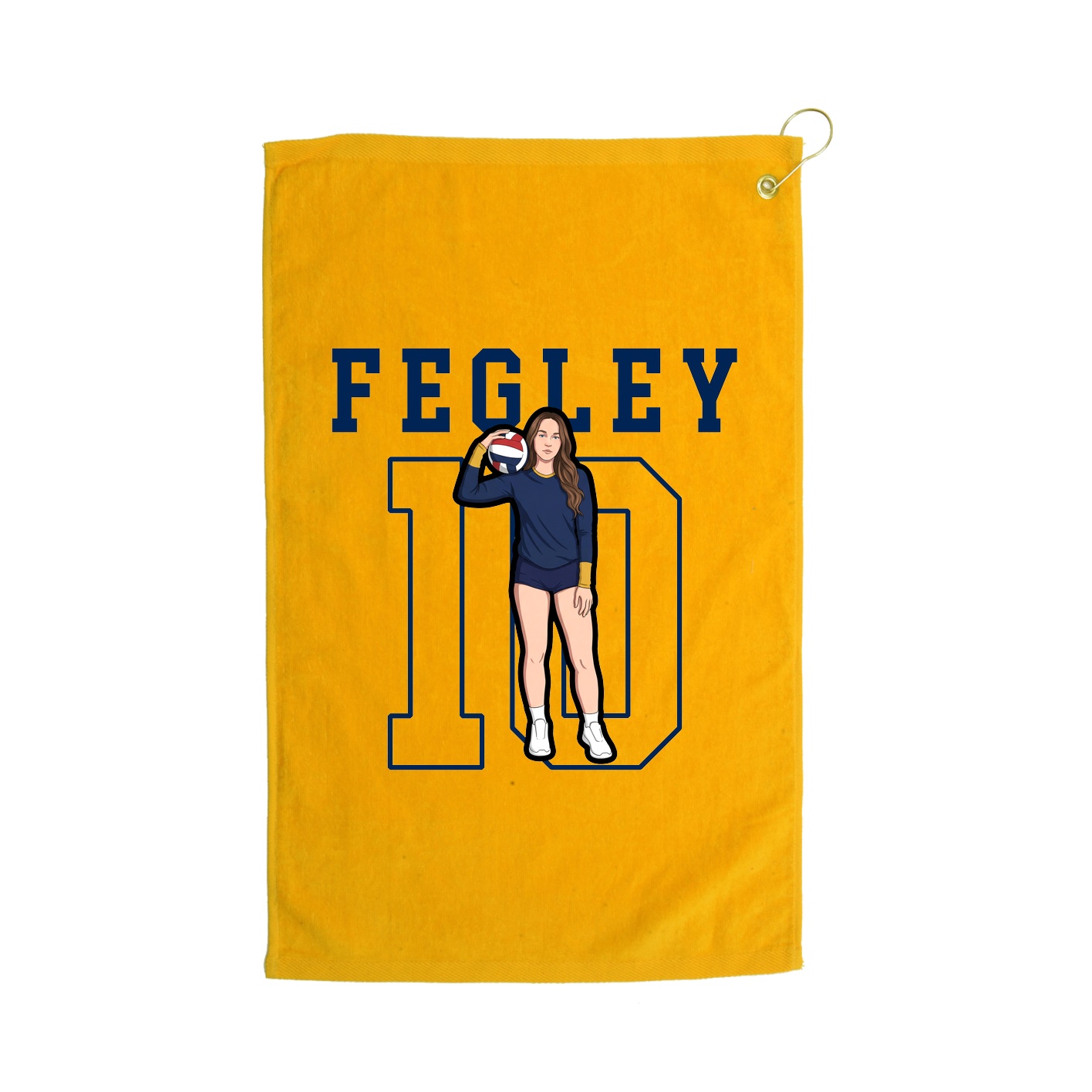 Terry Velour Golf Towel