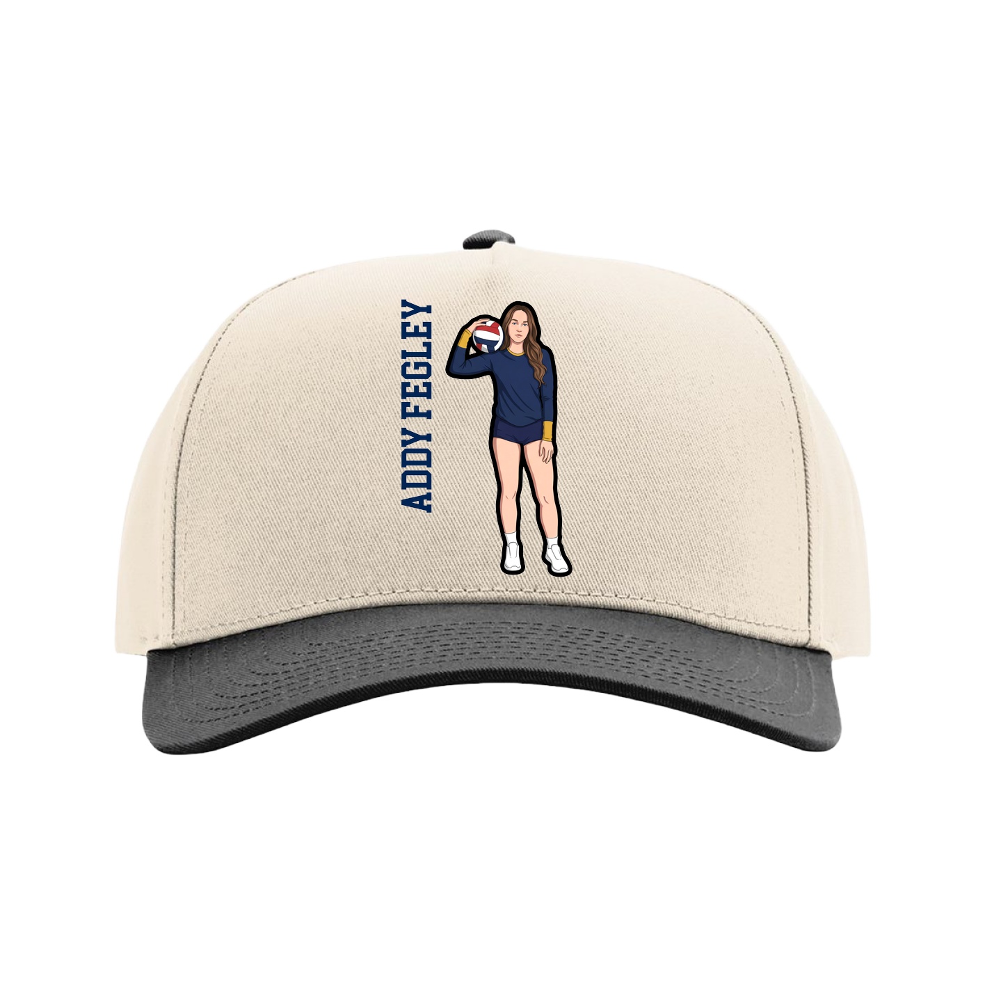 Full Fabric Five-Panel Champ Cap