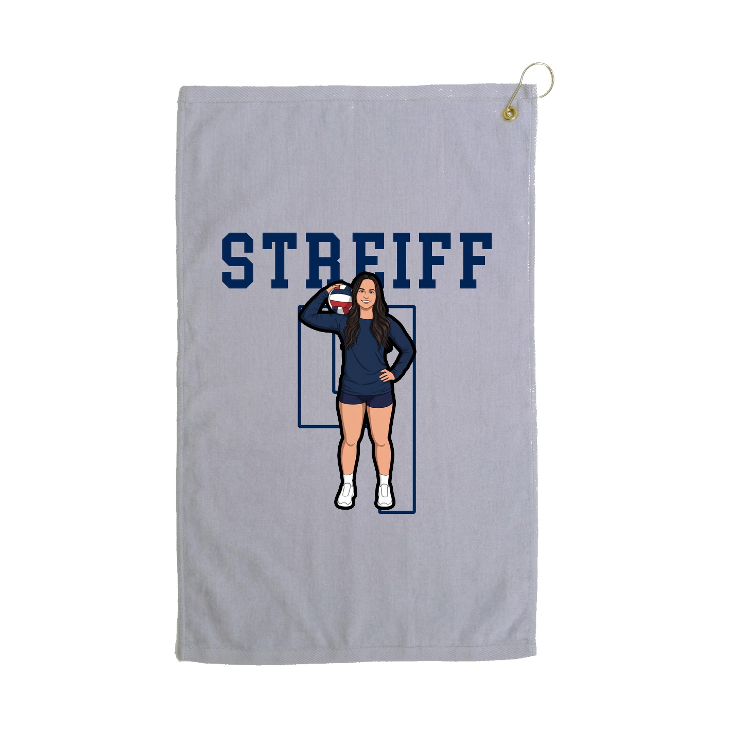 Terry Velour Golf Towel