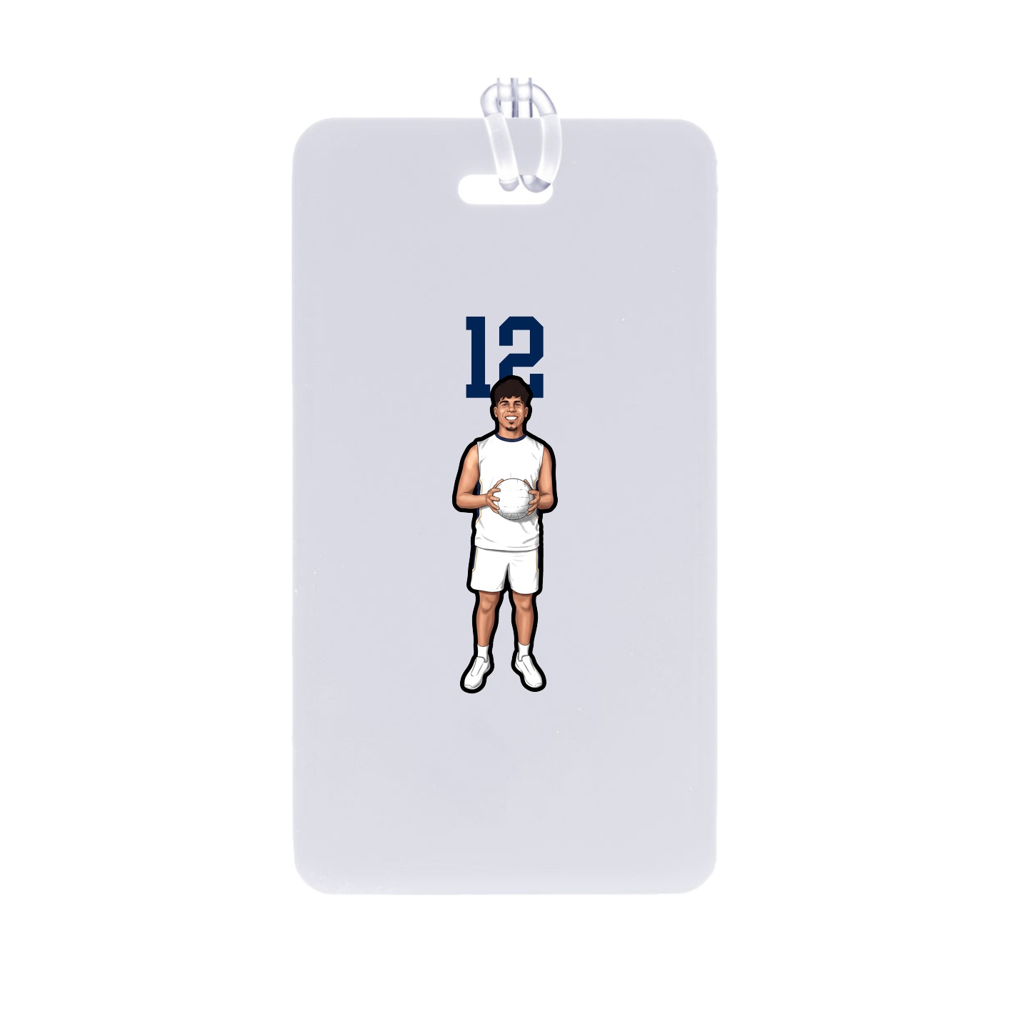 Bag Tag — Number Top in Classic