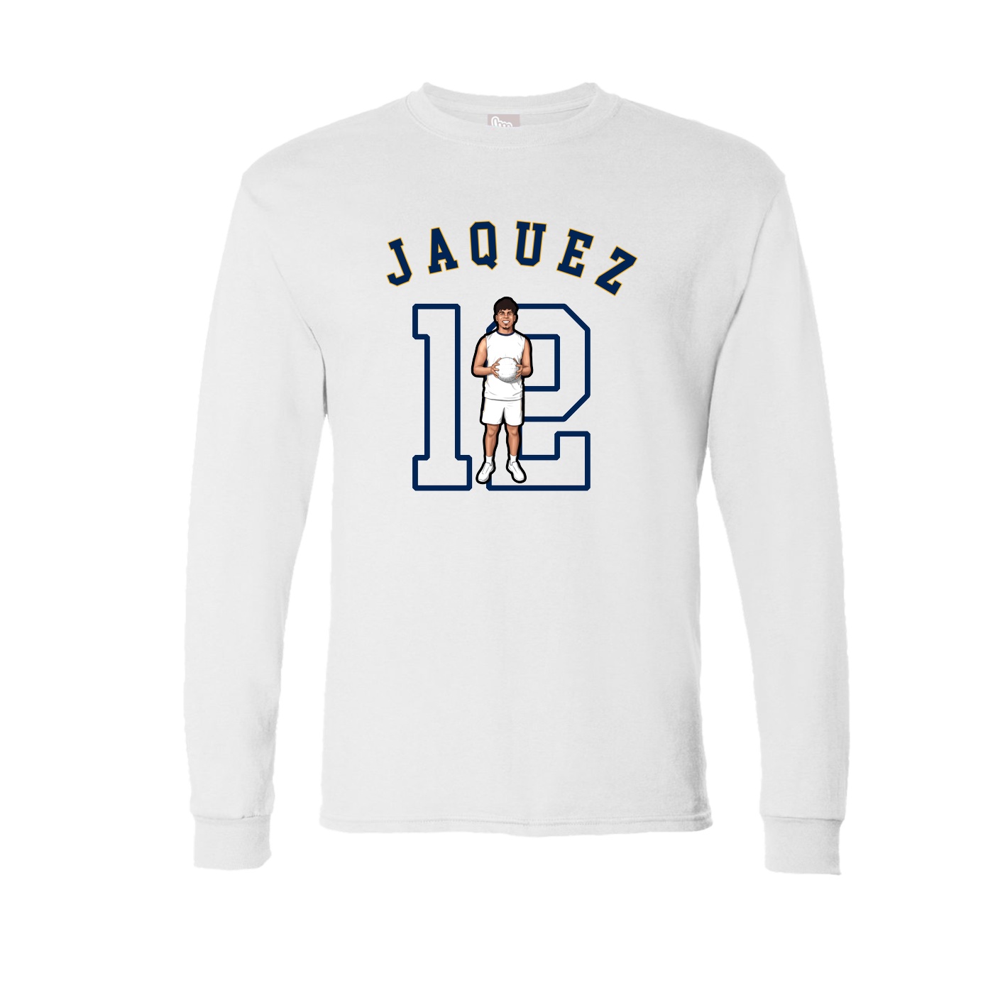 Long Sleeve Tee — Shirsey Arch in White
